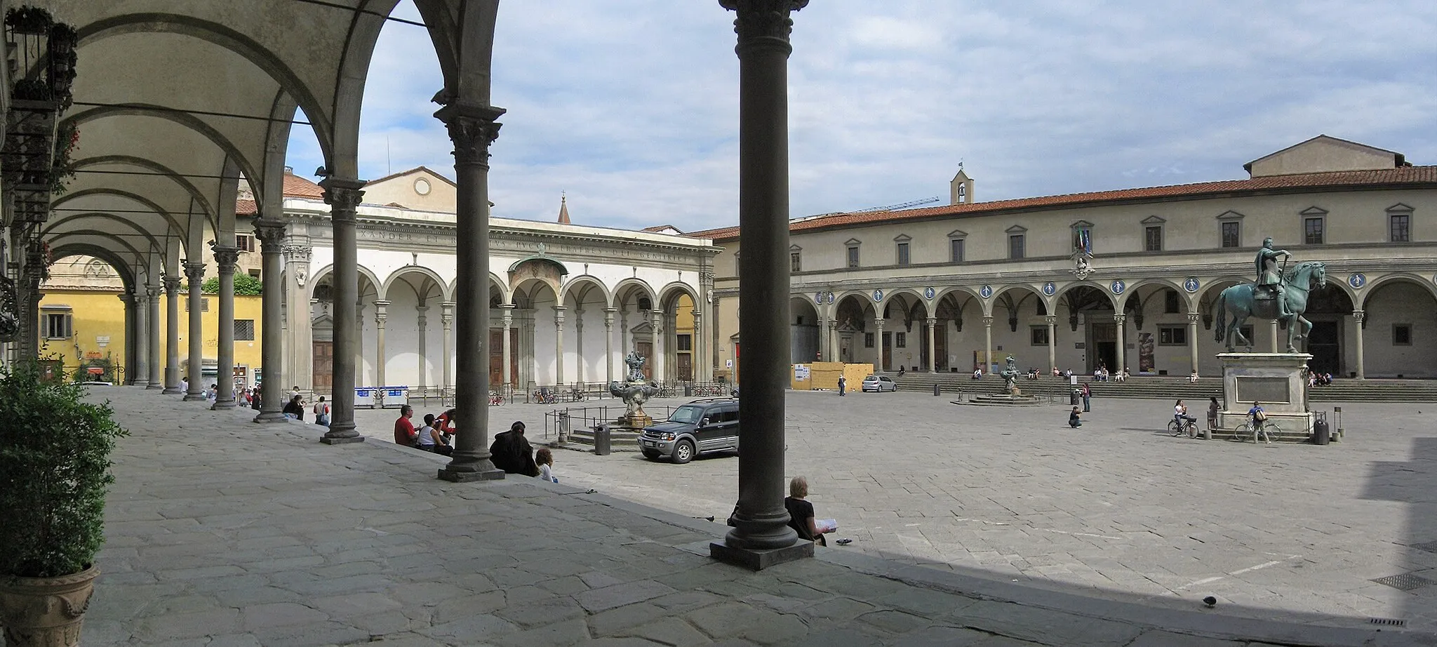 Photo showing: Piazza Santissima Annunziata