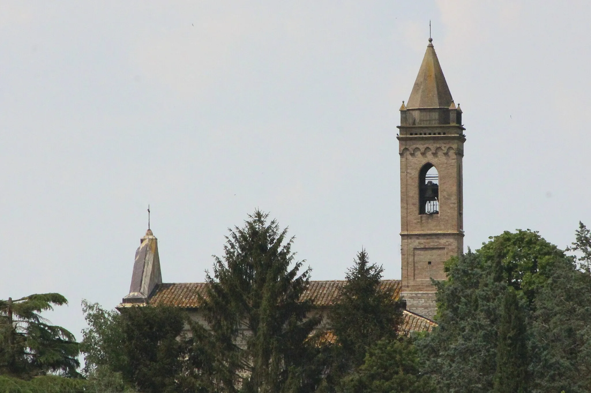 Photo showing: Church San Pietro, built 1890, Montecastelli, hamlet of Umbertide, Umbria, Italy