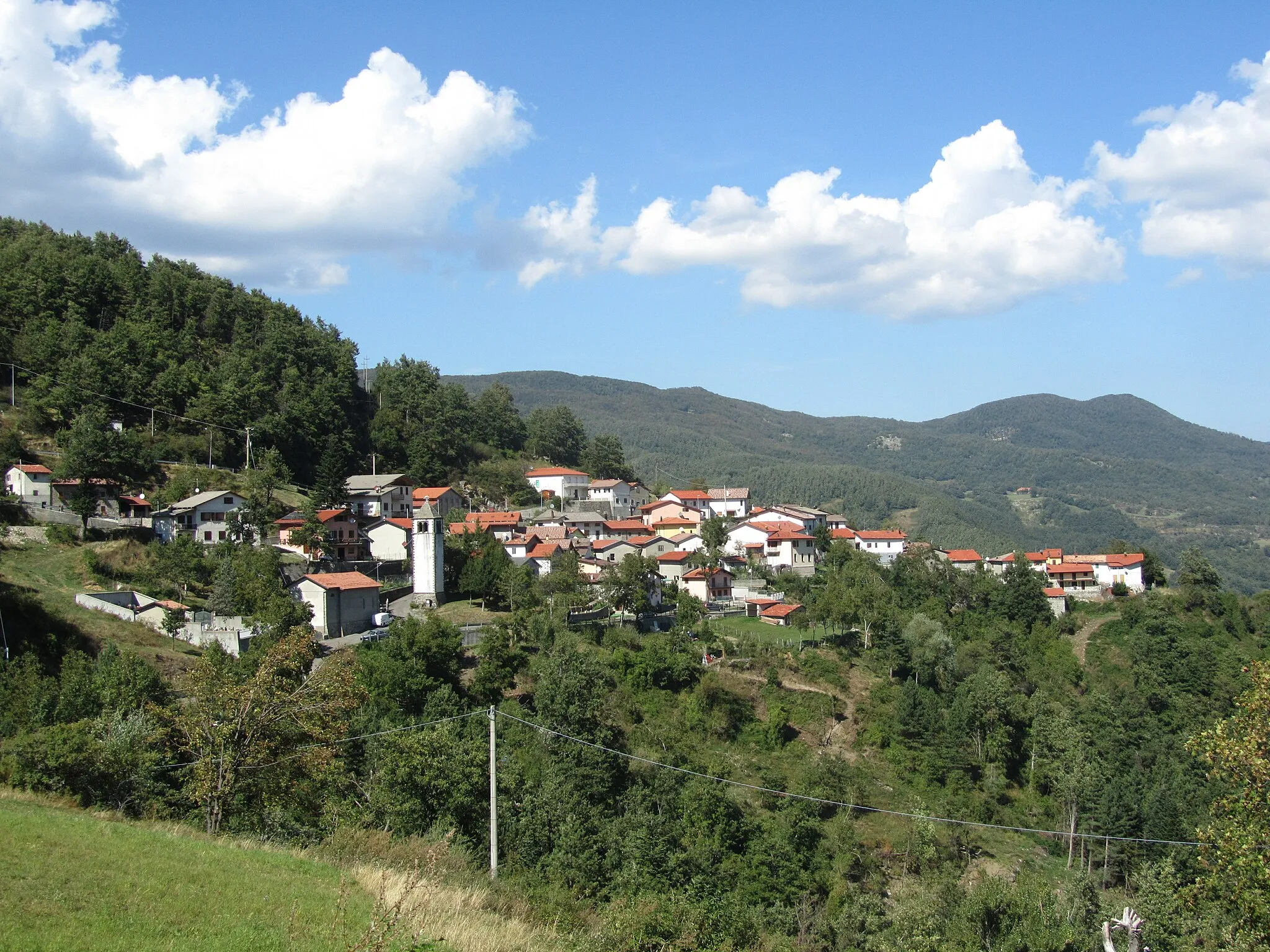 Photo showing: Panorama di Miscoso, provincia di Reggio Emilia.