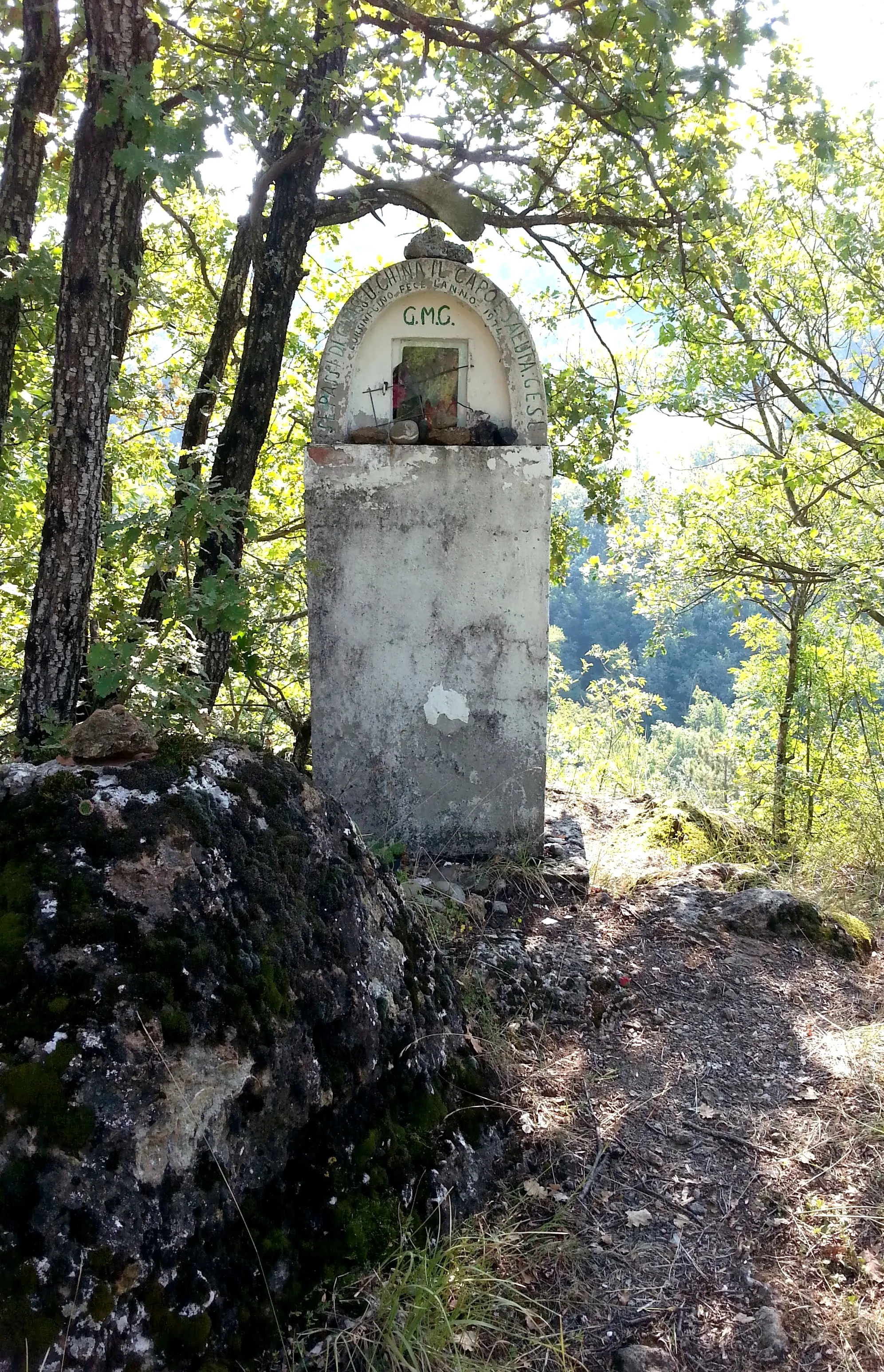 Photo showing: Maestà o Verginina del Sasso Nero