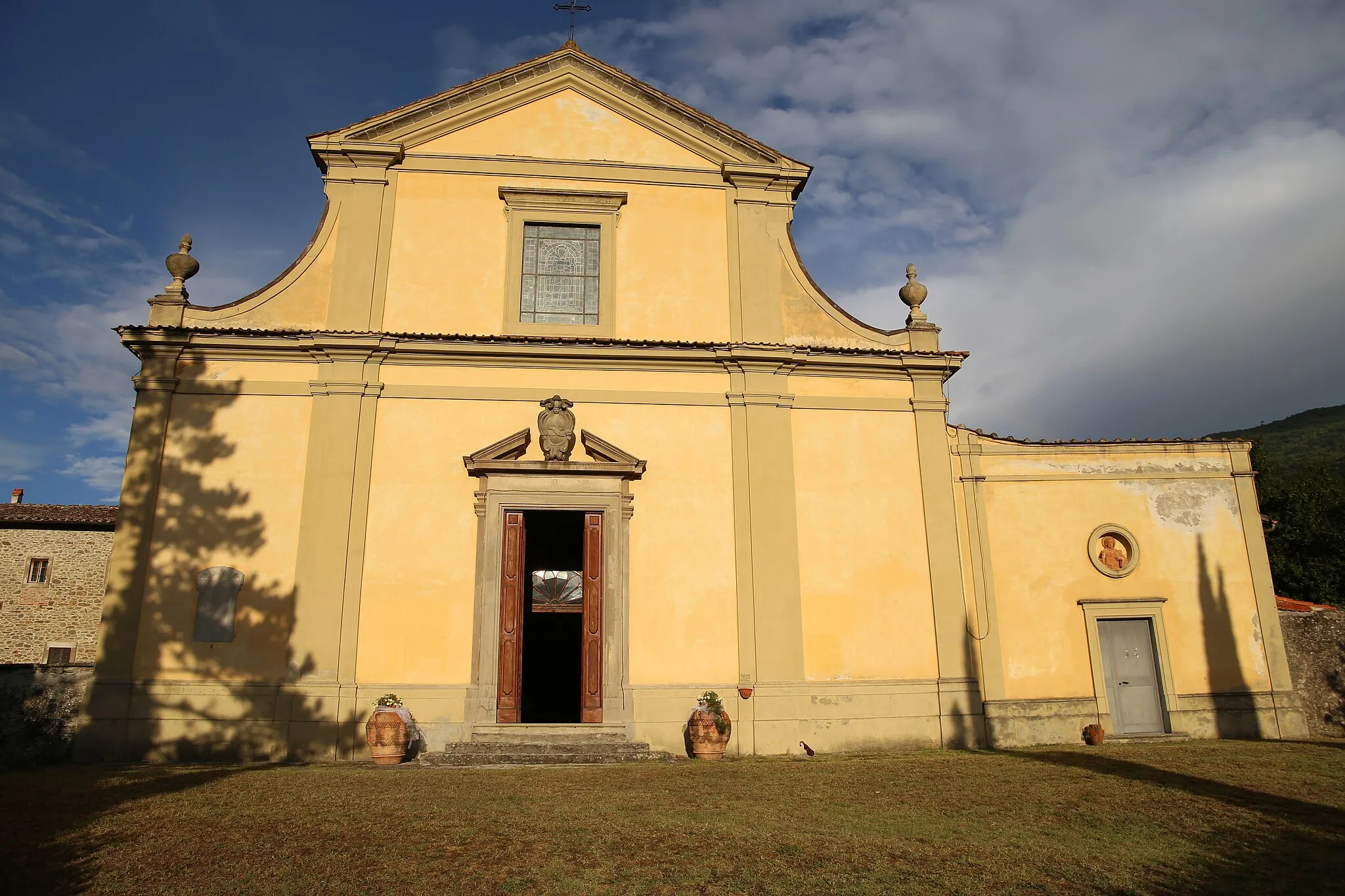 Photo showing: San Giovanni Battista a Sandetole (Dicomano)