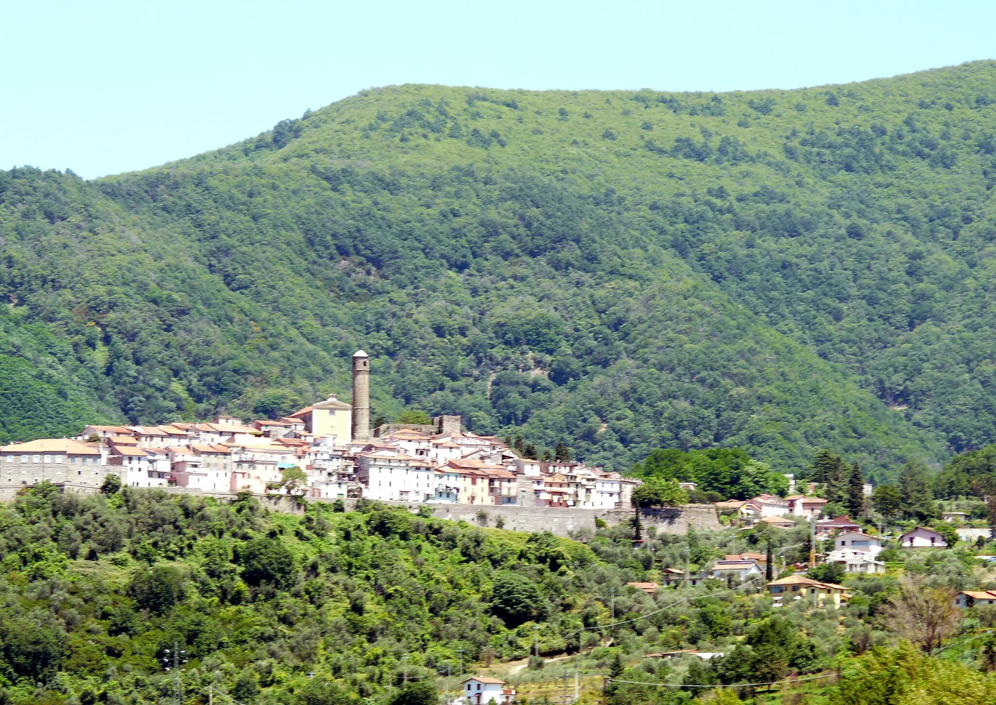 Photo showing: Panorama di Caprigliola, Aulla, Toscana, Italia