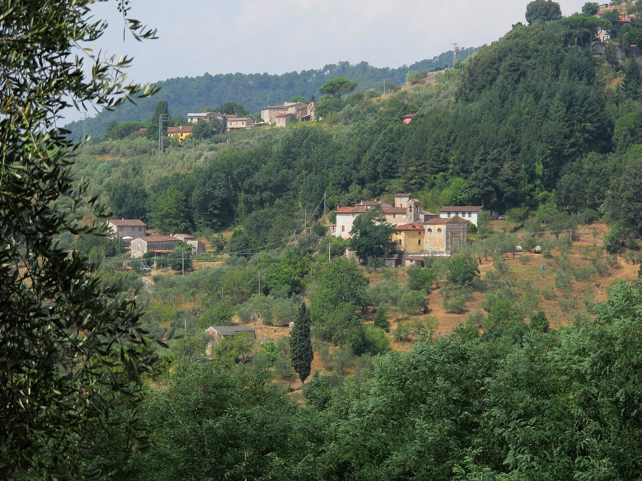 Photo showing: Monsagrati, veduta da