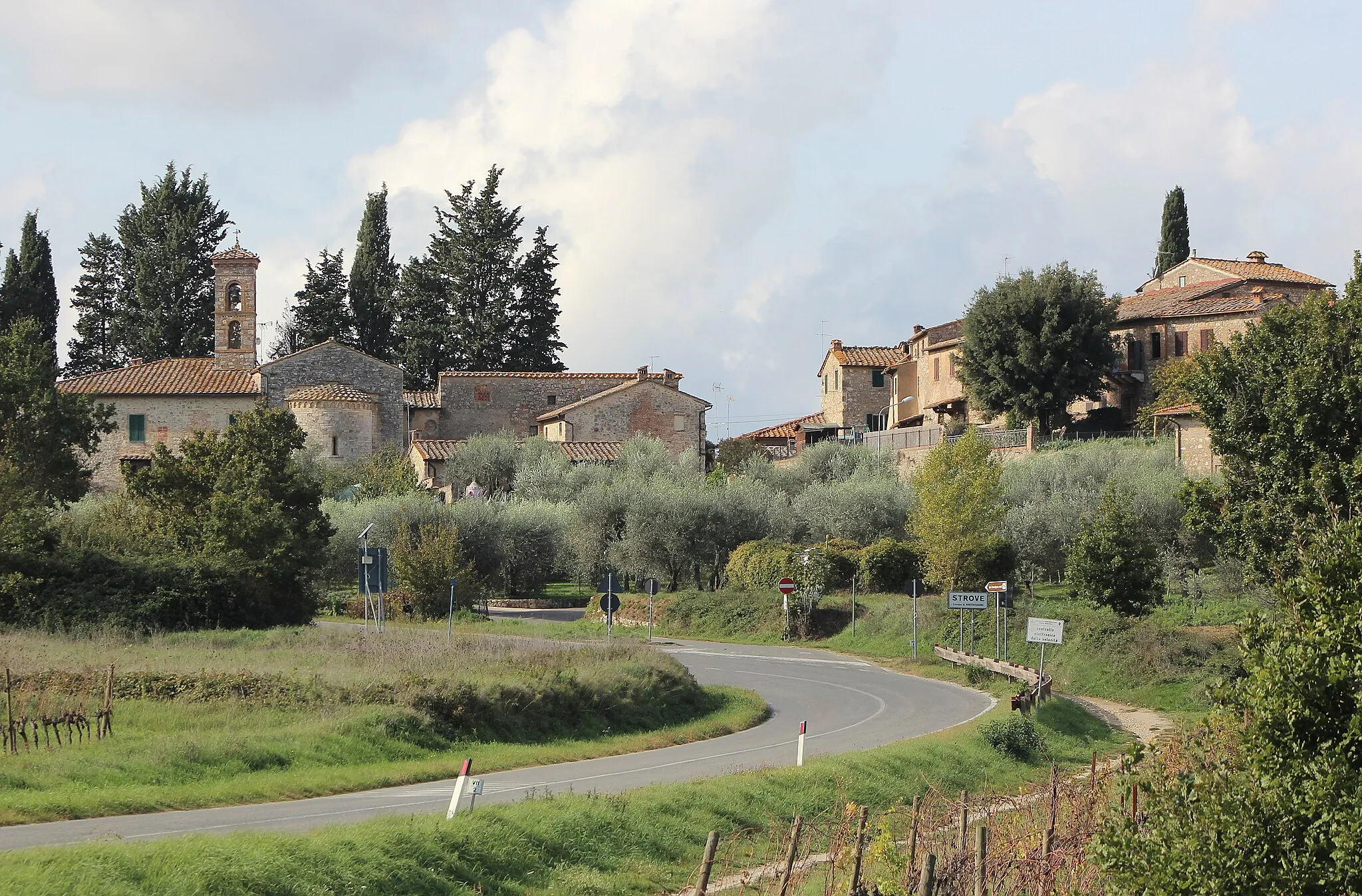 Photo showing: Strove, hamlet of Monteriggioni, Province of Siena, Tuscany, Italy