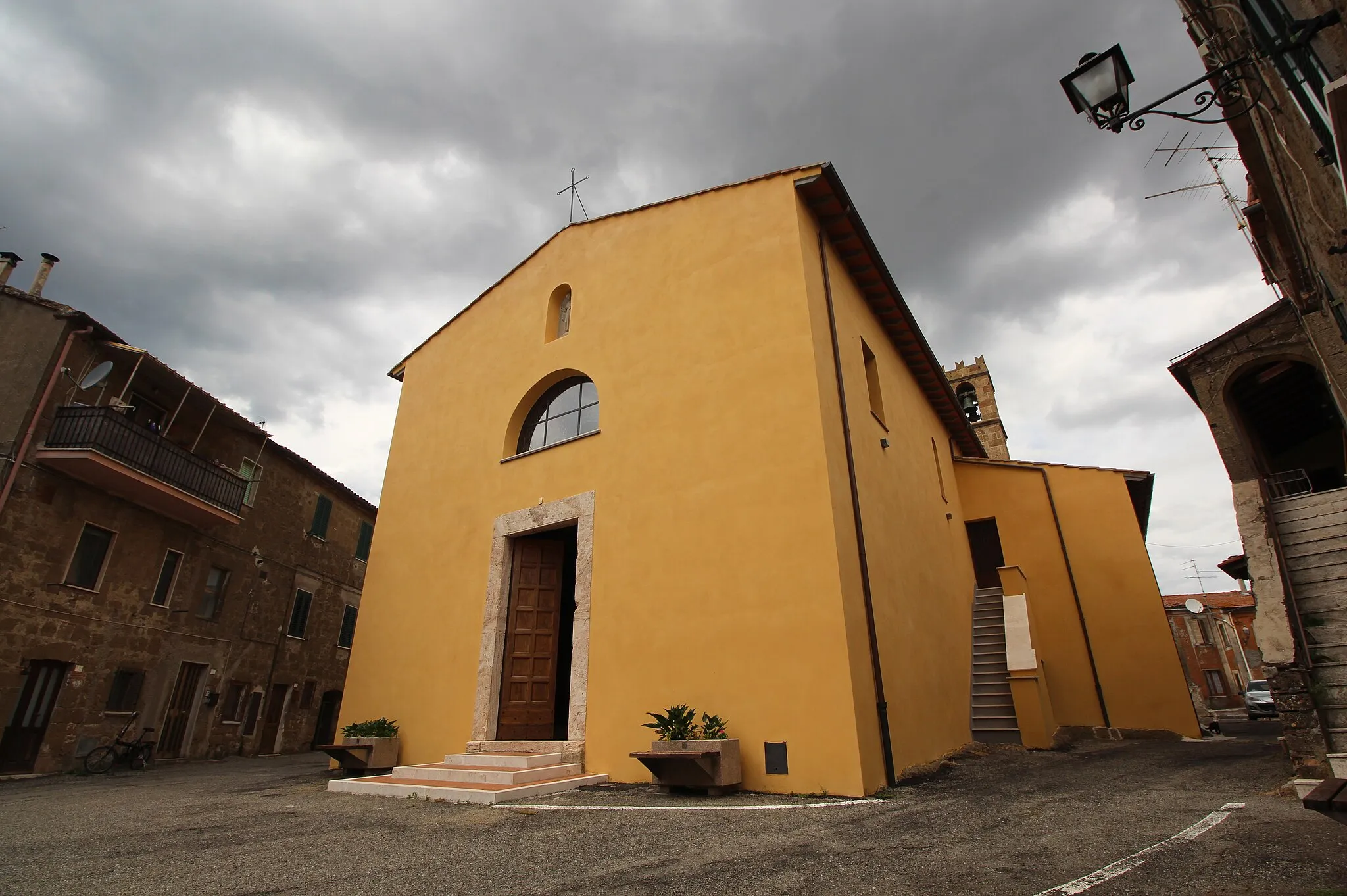 Photo showing: Church San Quirico (Santi Quirico e Giulitta), San Quirico, hamlet of Sorano, Province of Grosseto, Tuscany, Italy