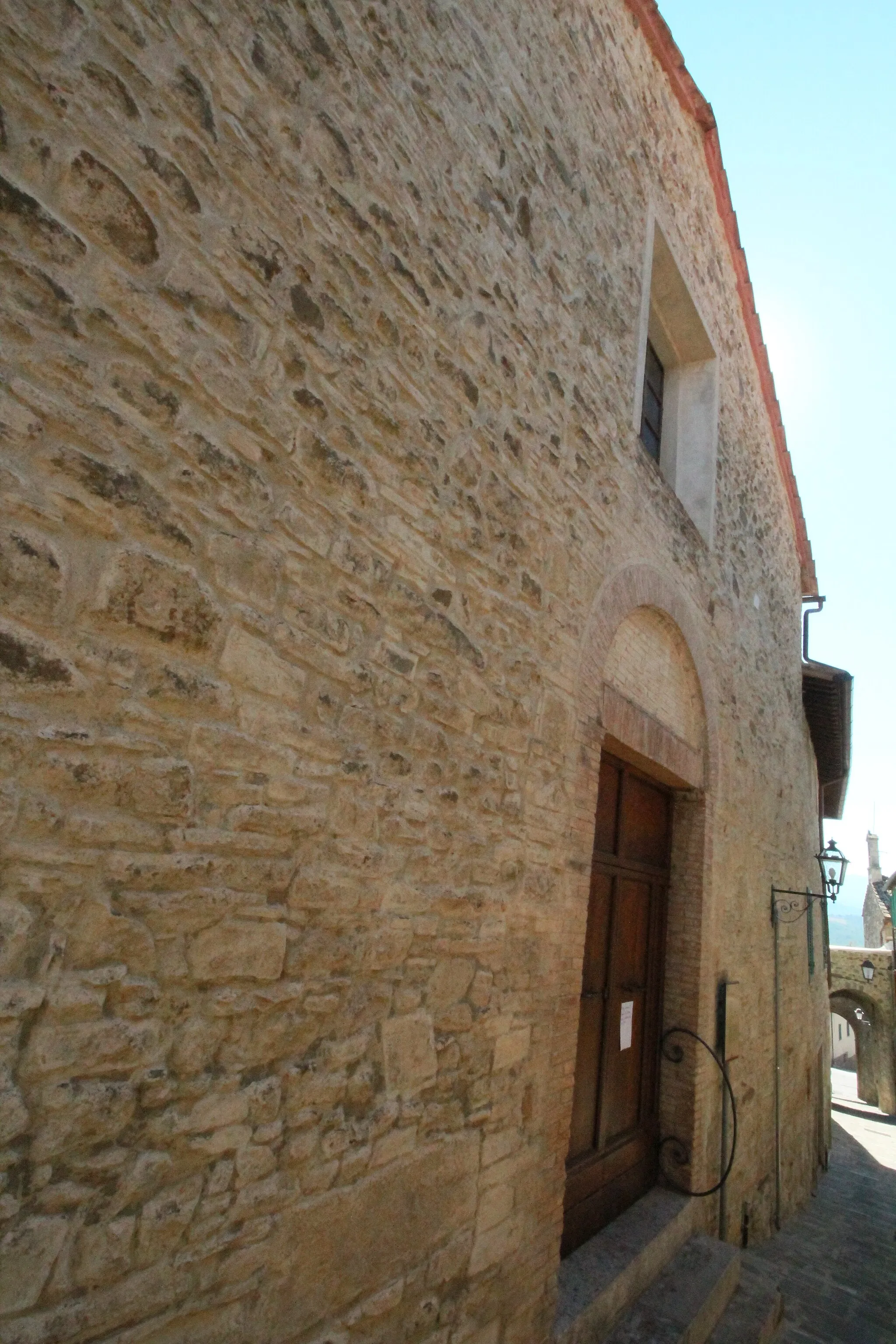 Photo showing: Church Santa Lucia, Montenero d’Orcia, hamlet of Castel del Piano, Province of Grosseto, Tuscany, Italy