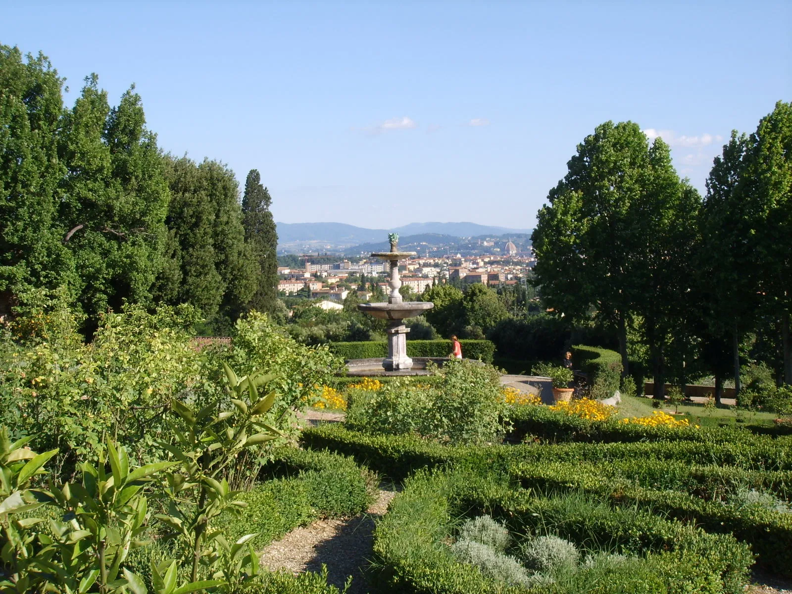 Photo showing: Villa La Petraia gardens, Florence, Italy