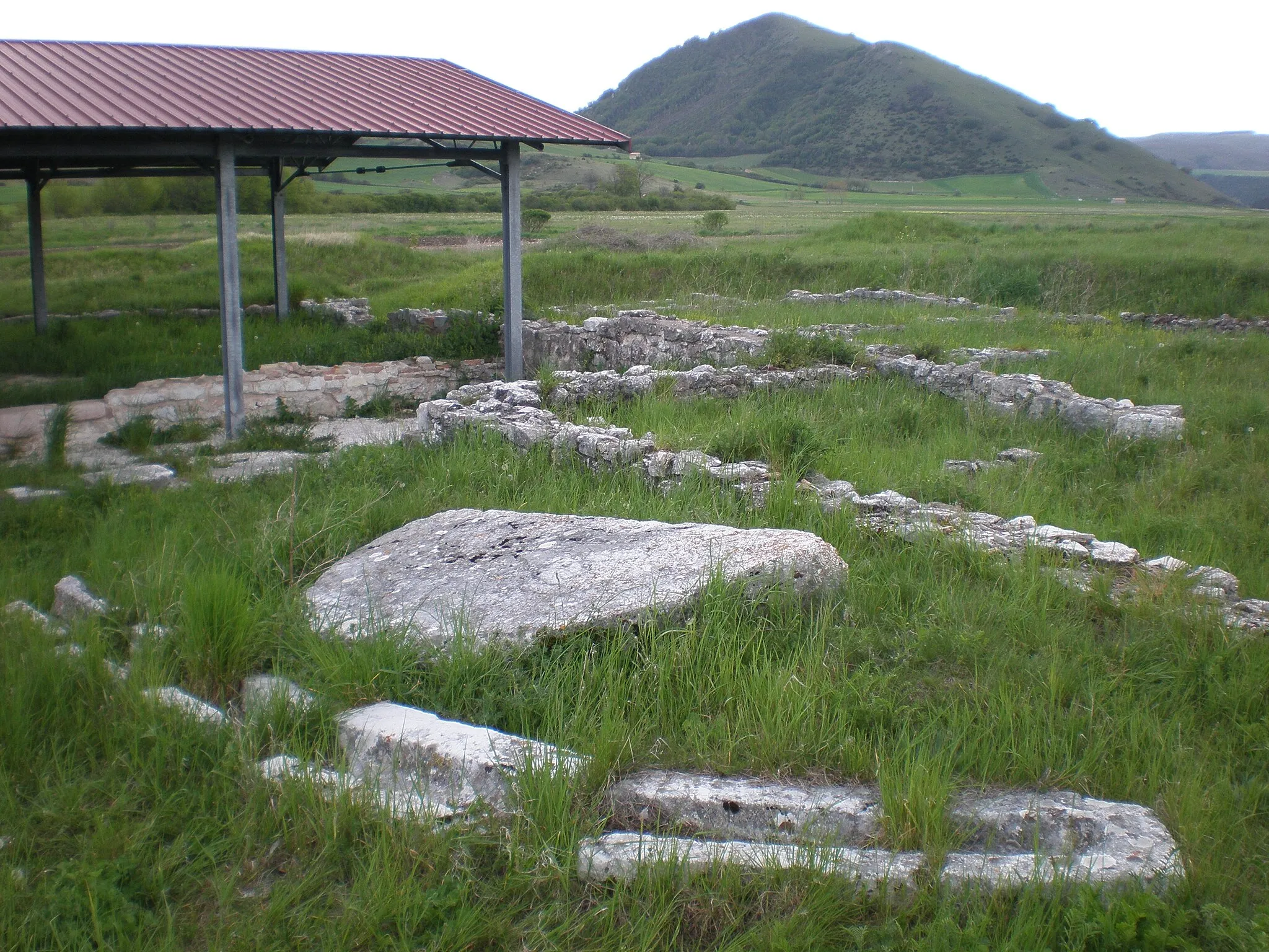 Photo showing: Scavi archeologici di Plestia