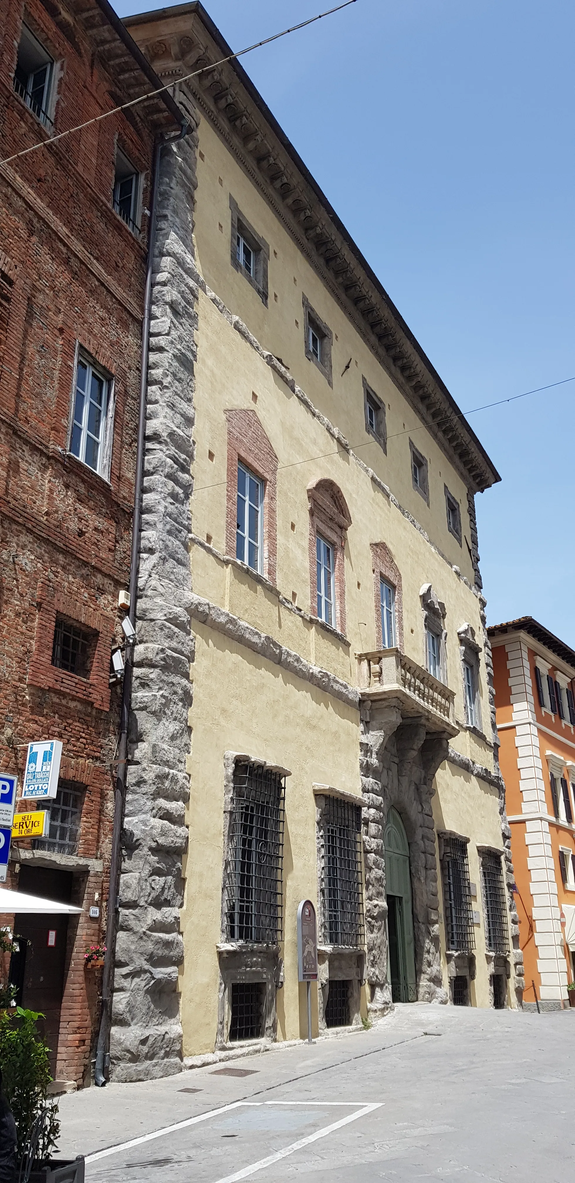 Photo showing: Palazzo Corgna (Cittá della Pieve)