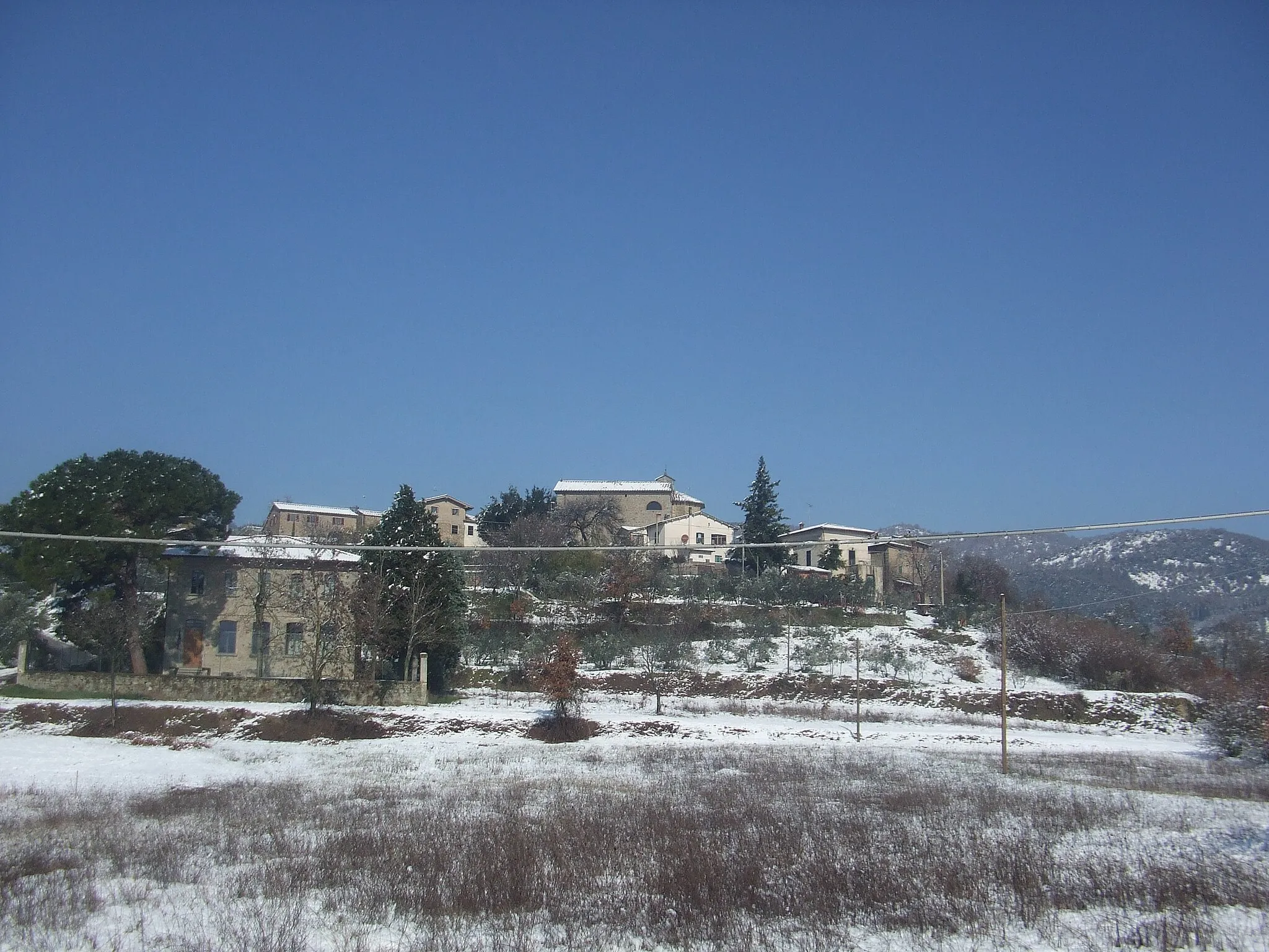 Photo showing: Santa Cristina Chio inverno