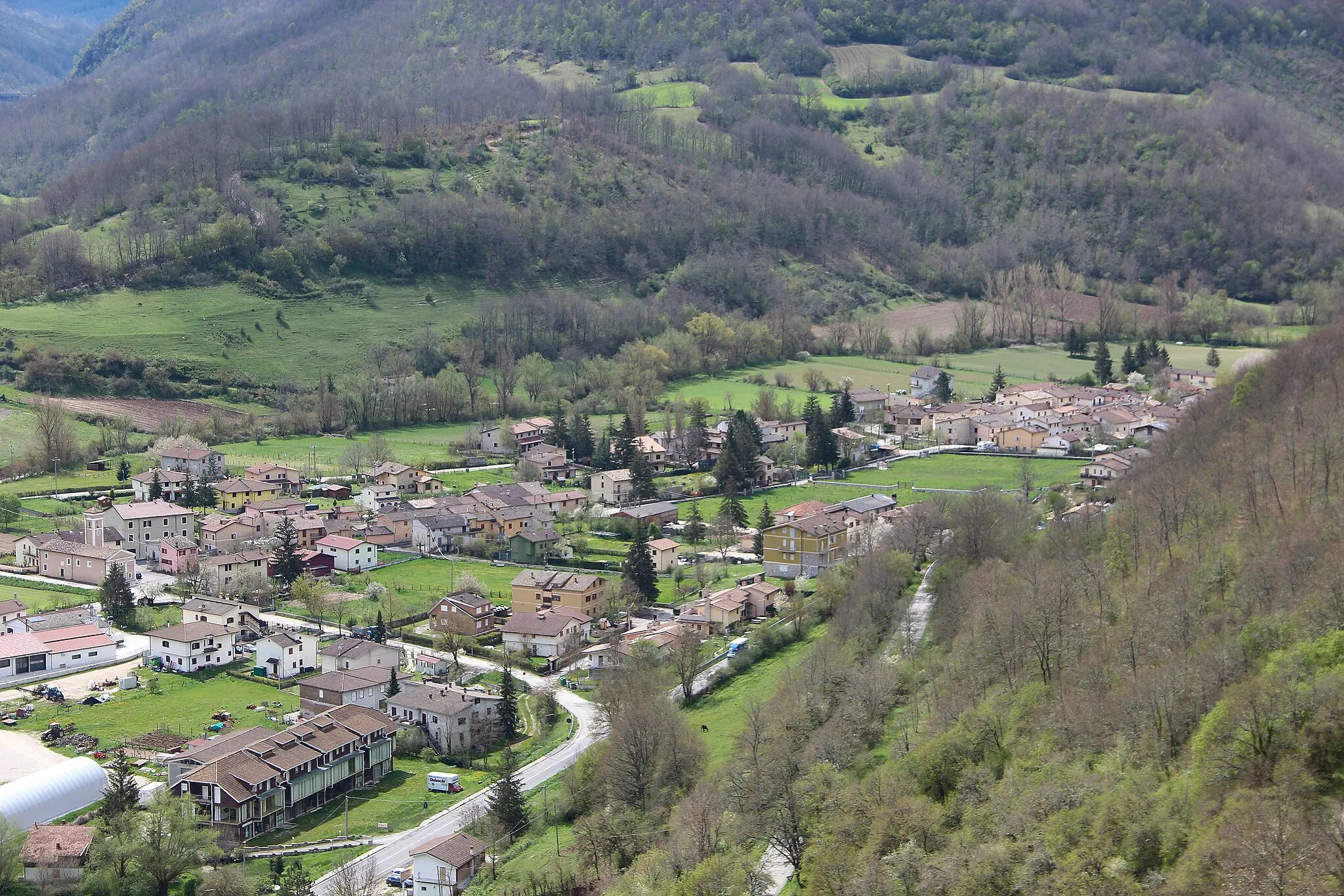Photo showing: Ruscio, hamlet of Monteleone di Spoleto, Province of Perugia, Umbria, Italy