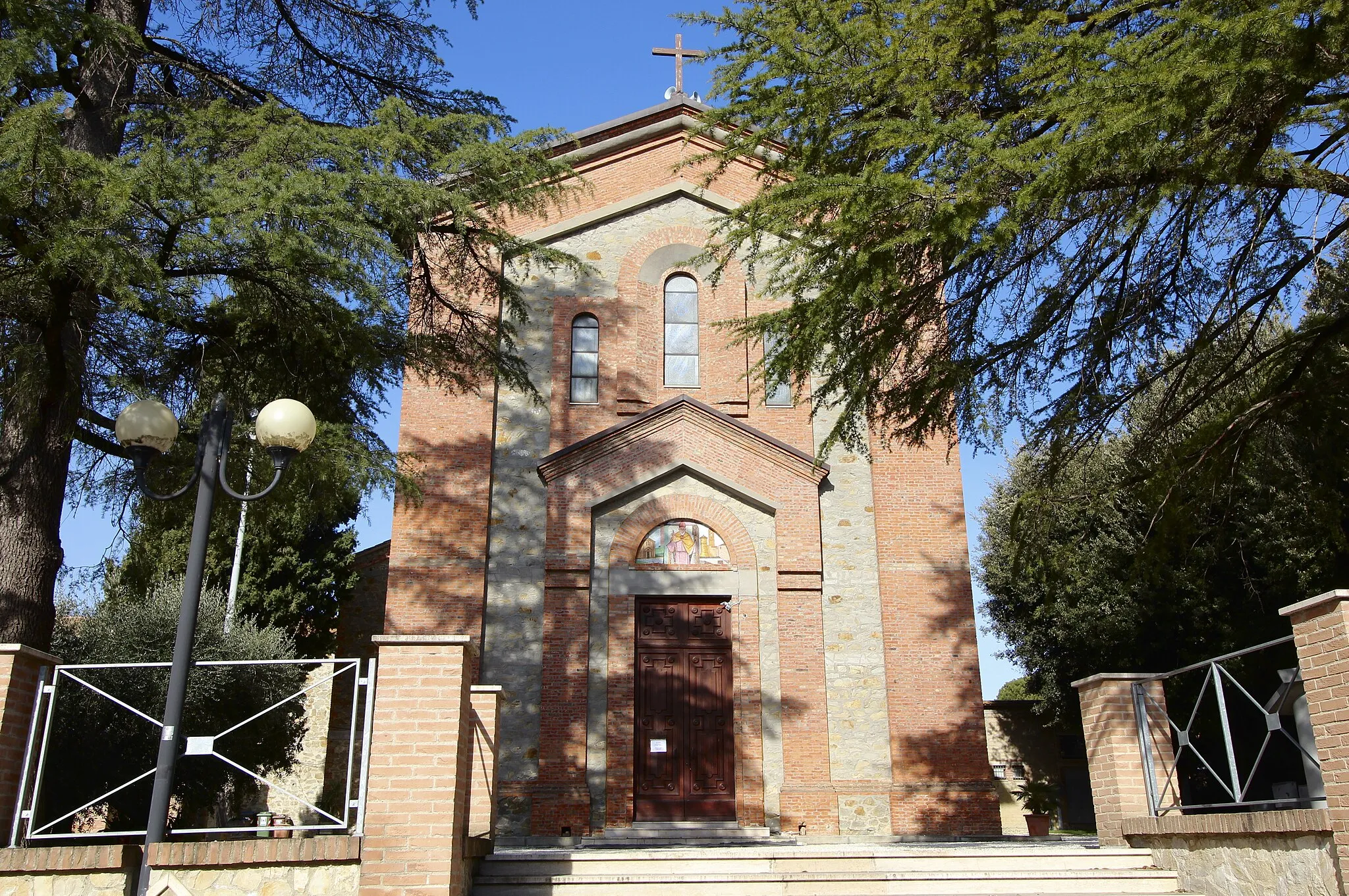 Photo showing: Church San Biagio in San Biagio della Valle, hamlet of Marsciano, Province of Perugia, Umbria, Italy