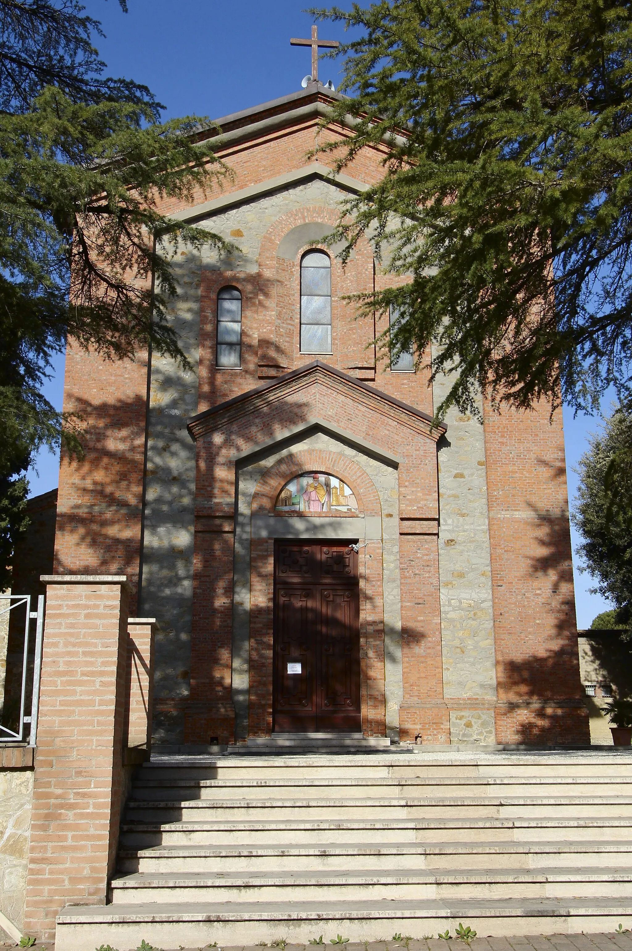 Photo showing: Church San Biagio in San Biagio della Valle, hamlet of Marsciano, Province of Perugia, Umbria, Italy