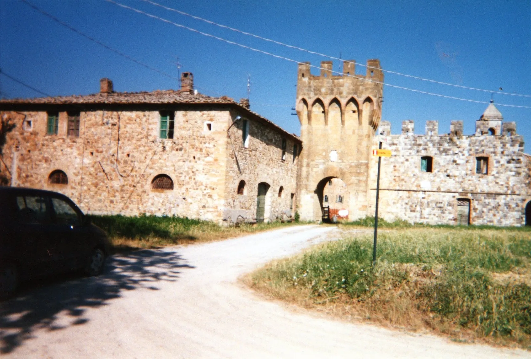 Photo showing: Il borgo murato di Salci (PG)