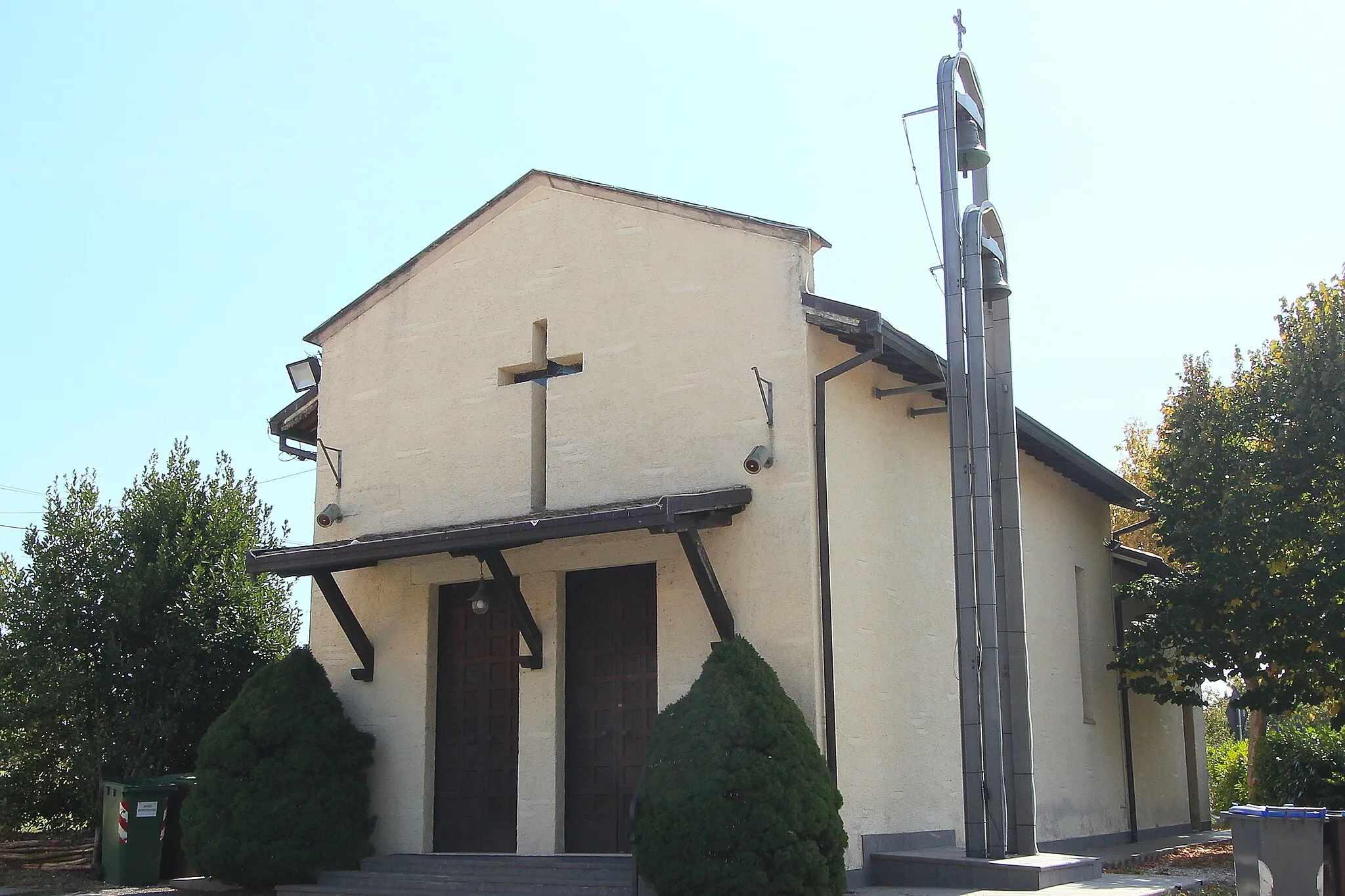 Photo showing: church Madonna della Valle (Bivio Moscardini, hamlet of Giano dell'Umbria, Province of Perugia, Umbria, Italy)