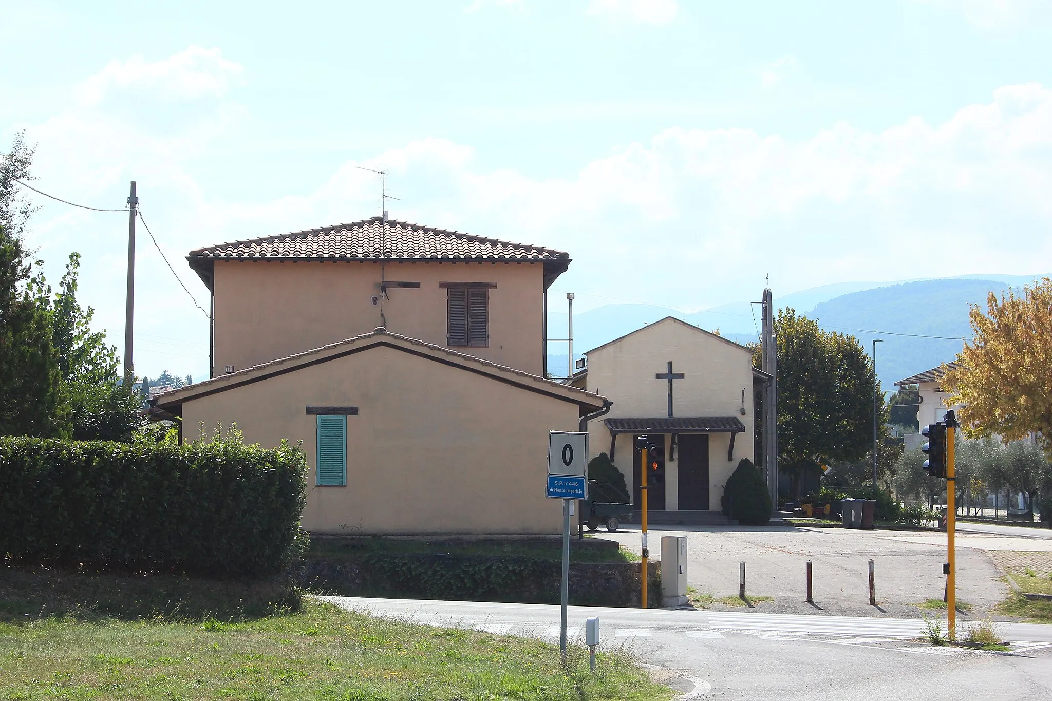 Photo showing: Bivio Moscardini, hamlet of Giano dell'Umbria, Province of Perugia, Umbria, Italy