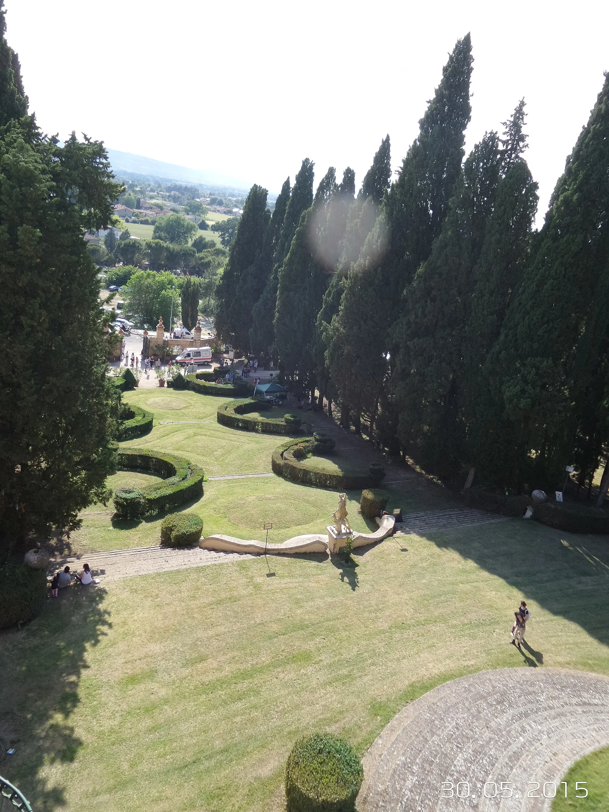 Photo showing: Villa Fidelia a Spello  - Giardino