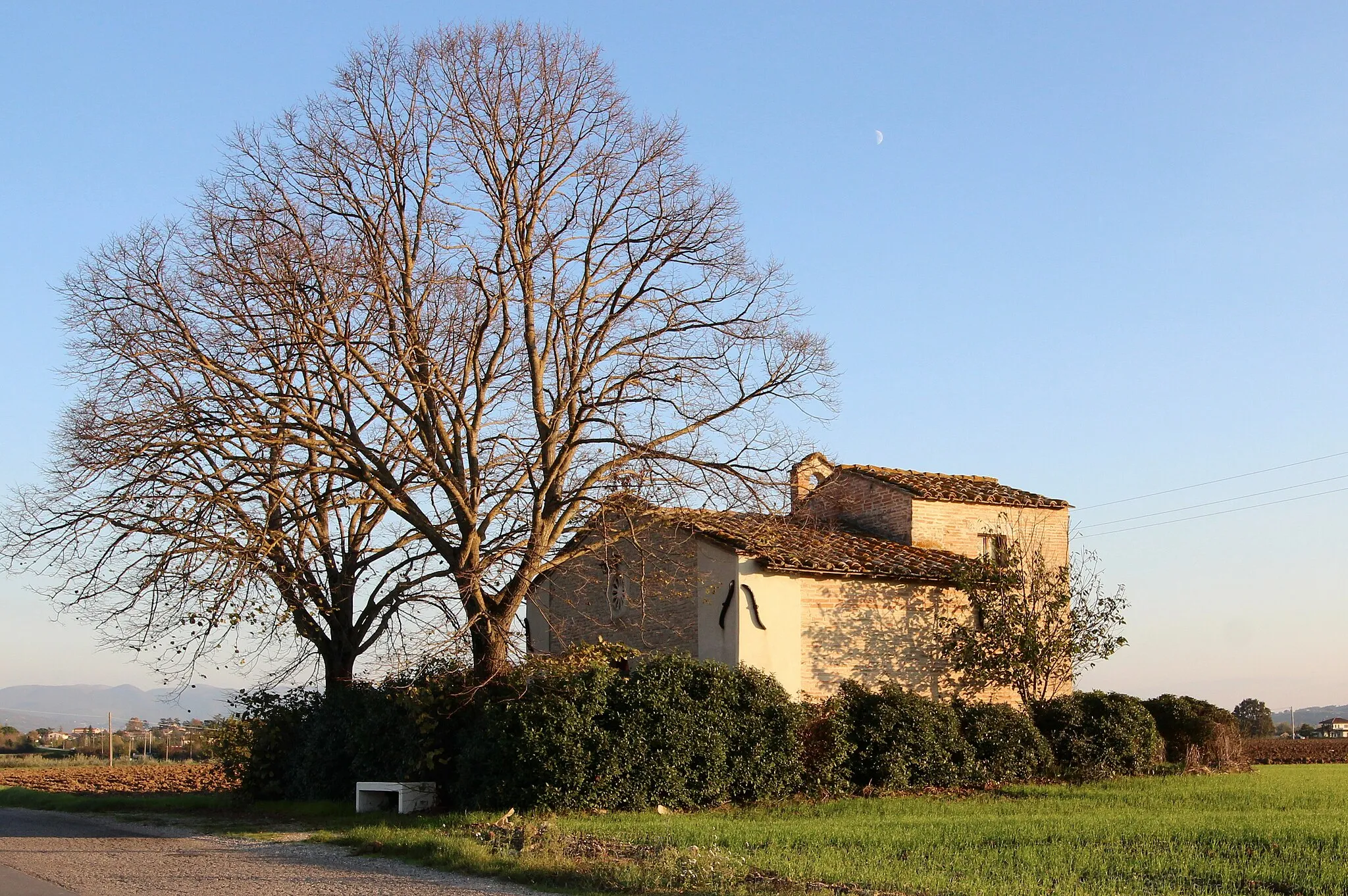 Photo showing: church Sant'Elisabetta, Costano, hamlet of Bastia Umbra, Province of Perugia, Umbria, Italy