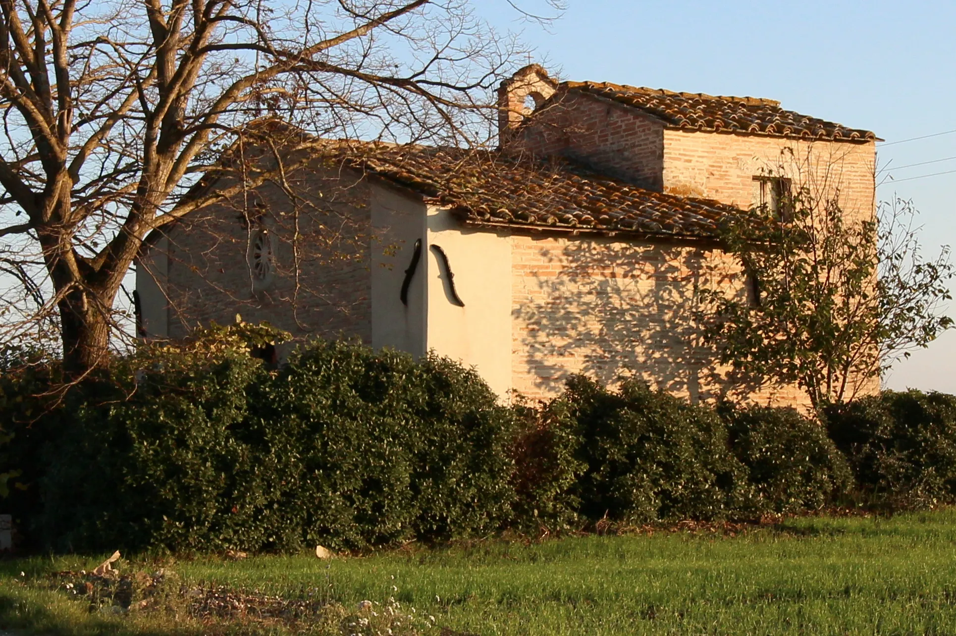 Photo showing: church Sant'Elisabetta, Costano, hamlet of Bastia Umbra, Province of Perugia, Umbria, Italy