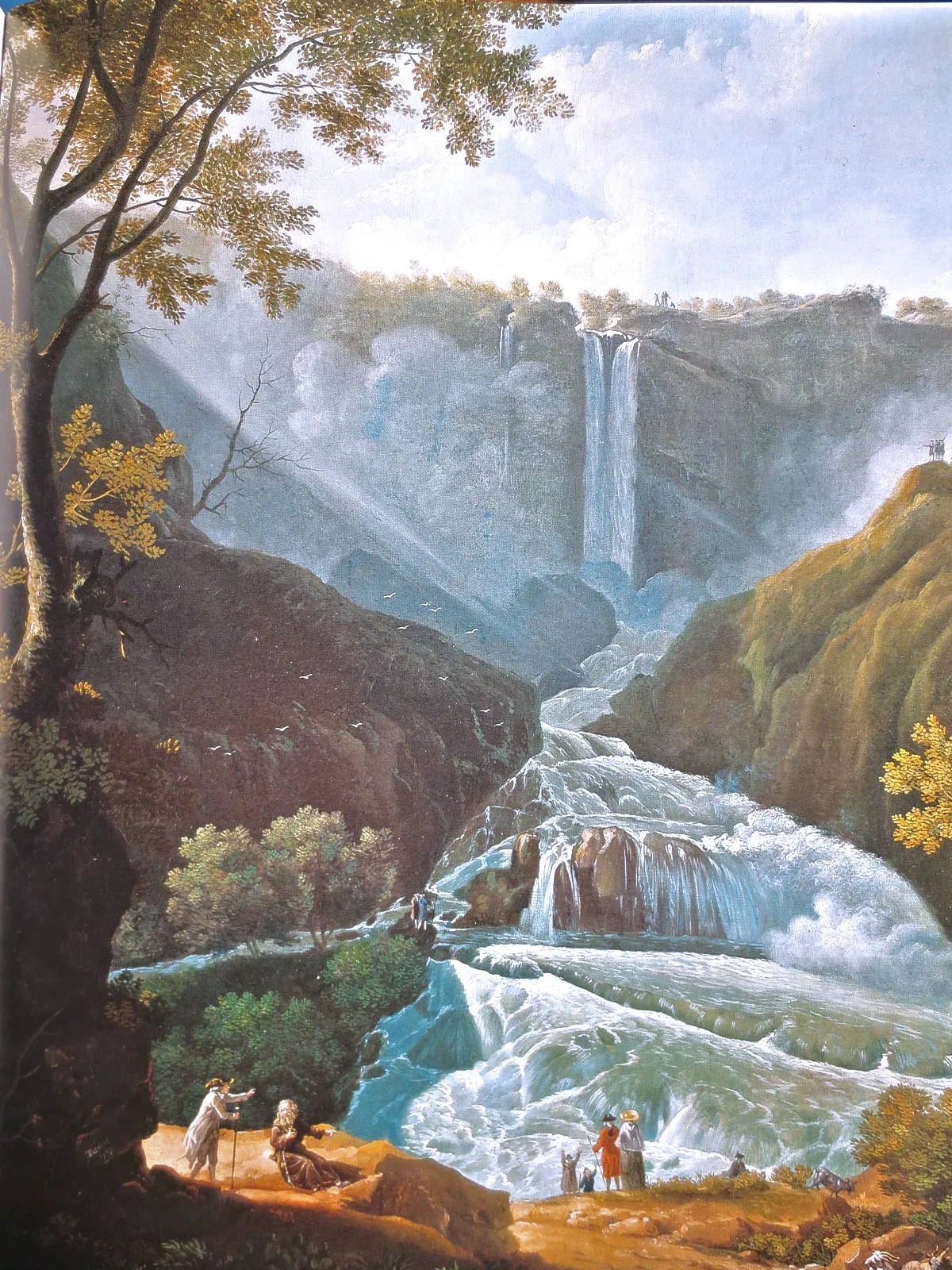 Photo showing: Cascata di Terni (Thomas Patch, 1745, Palazzo Montani, Terni)