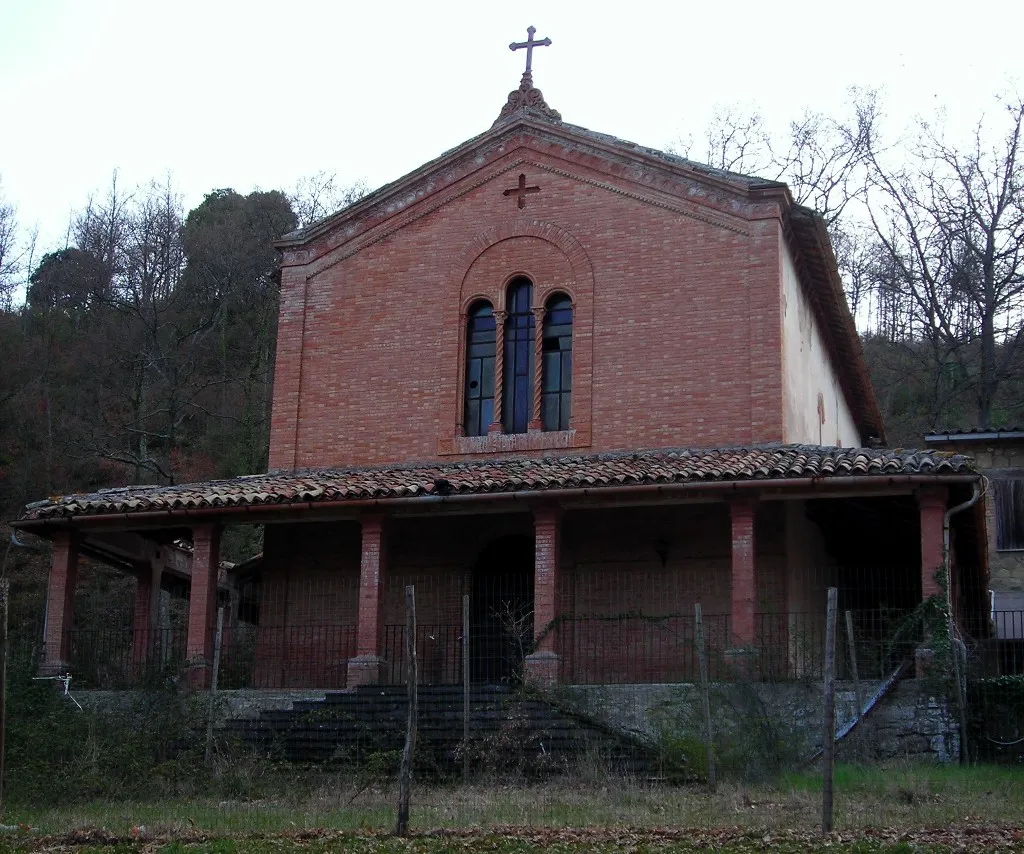 Photo showing: sanctuary of Madonna della Valle, Torre del Colle, Bevagna, Perugia, Umbria, Italy