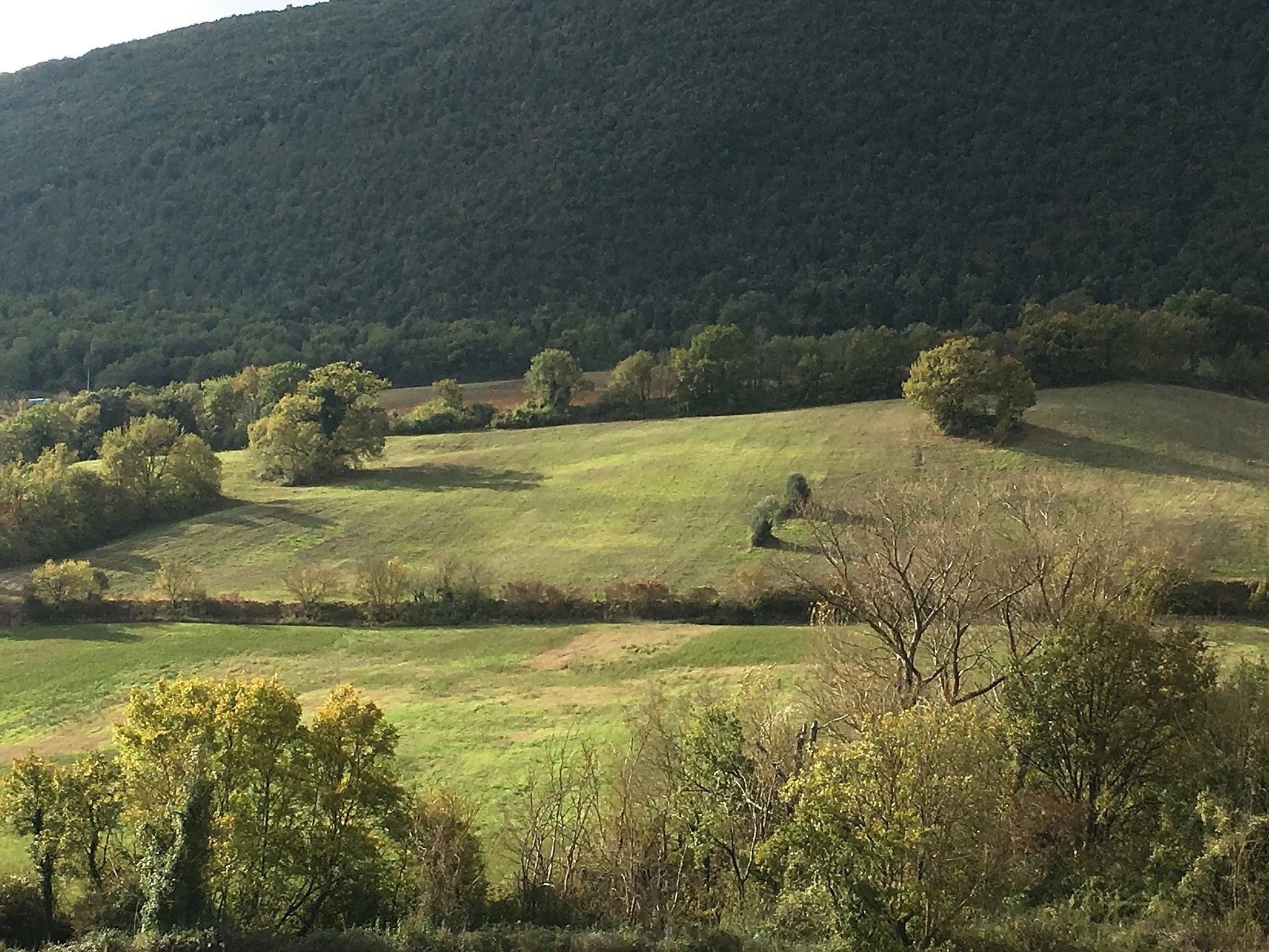 Photo showing: Panorama di una zona nei pressi della località perugina di La Bruna
