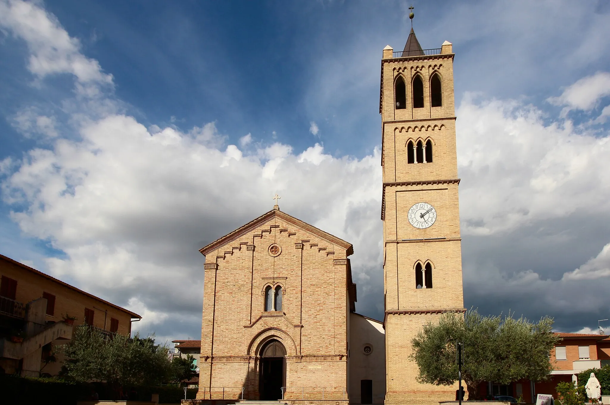 Photo showing: Church Madonna delle Grazie e Santa Tecla, Palazzo, hamlet of Assisi, Province of Perugia, Umbria, Italy