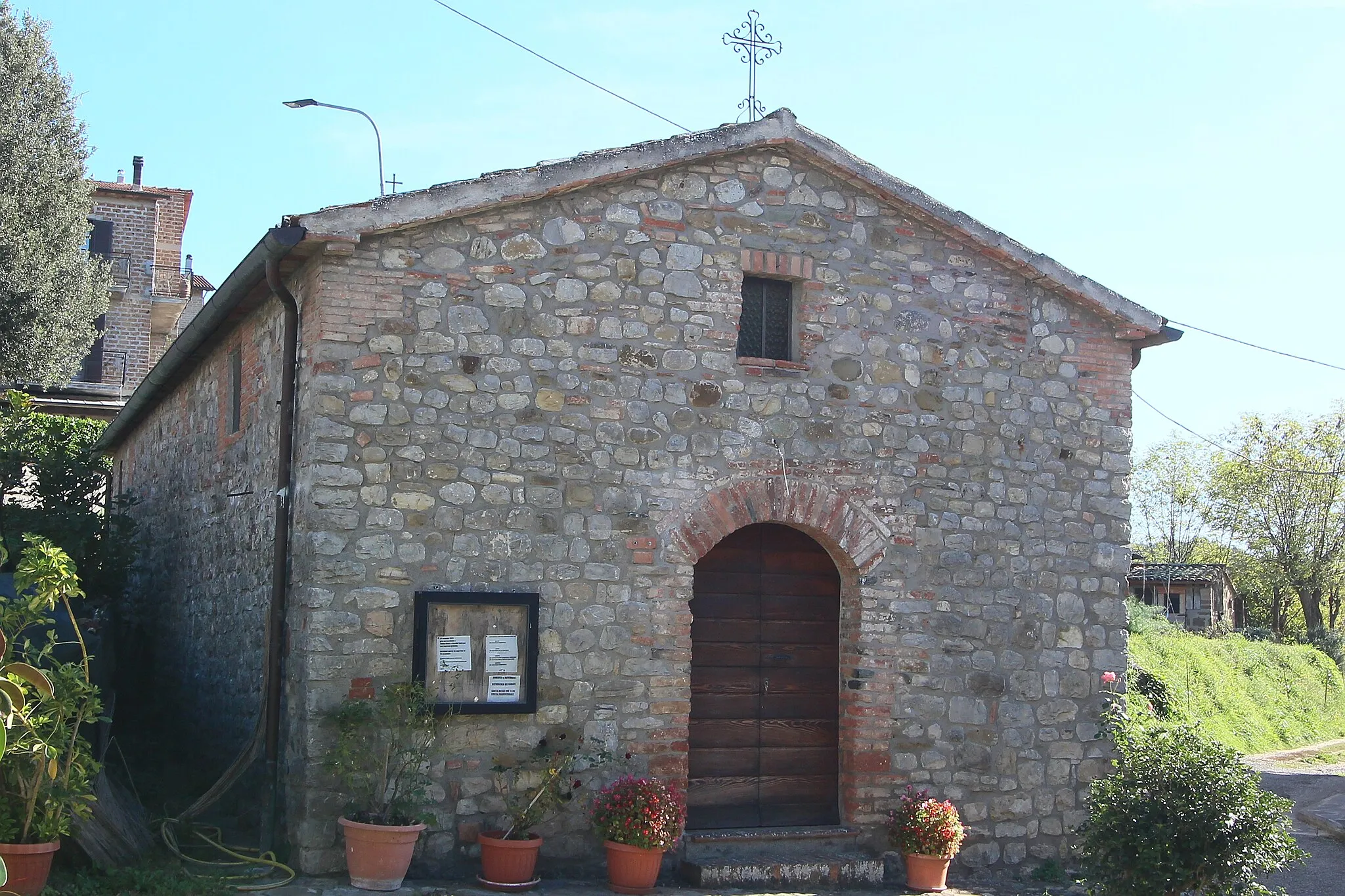 Photo showing: church Santa Maria Maddalena (Santa Maria, hamlet of Monteleone d'Orvieto)