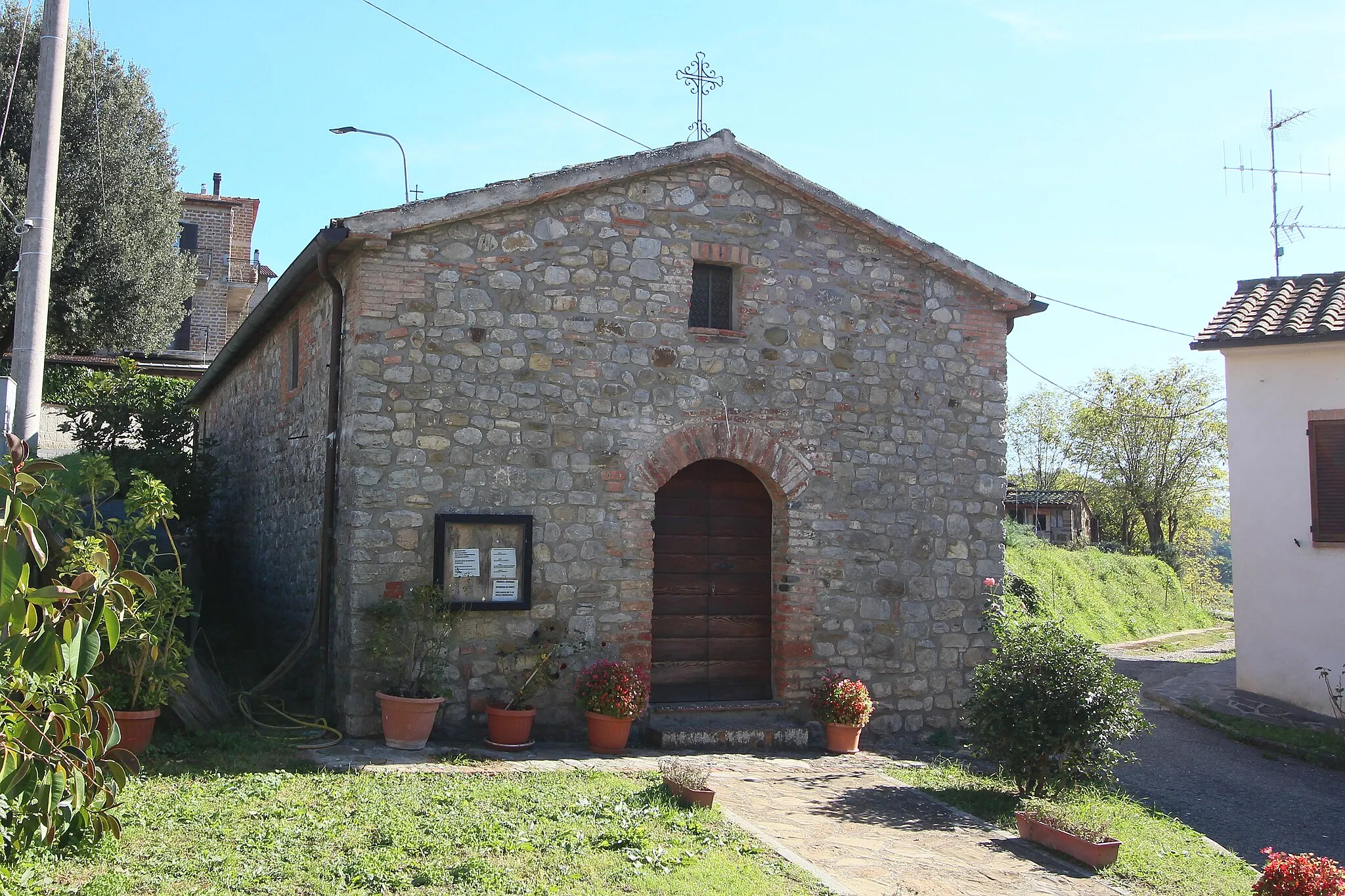 Photo showing: church Santa Maria Maddalena (Santa Maria, hamlet of Monteleone d'Orvieto)