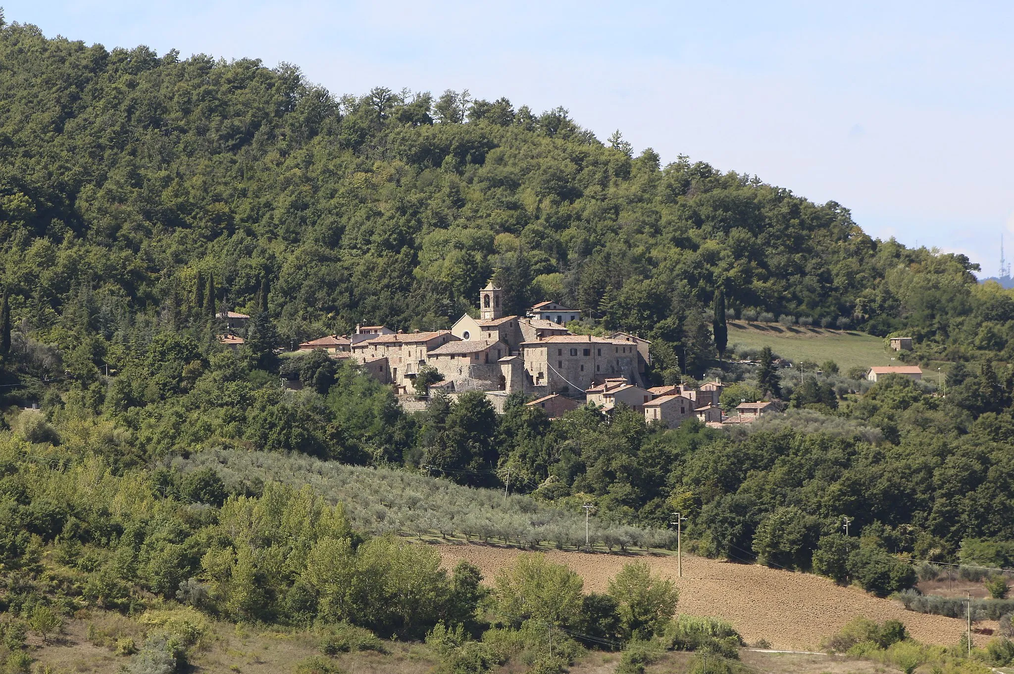 Photo showing: Doglio, hamlet of Monte Castello di Vibio, Province of Perugia, Umbria, Italy