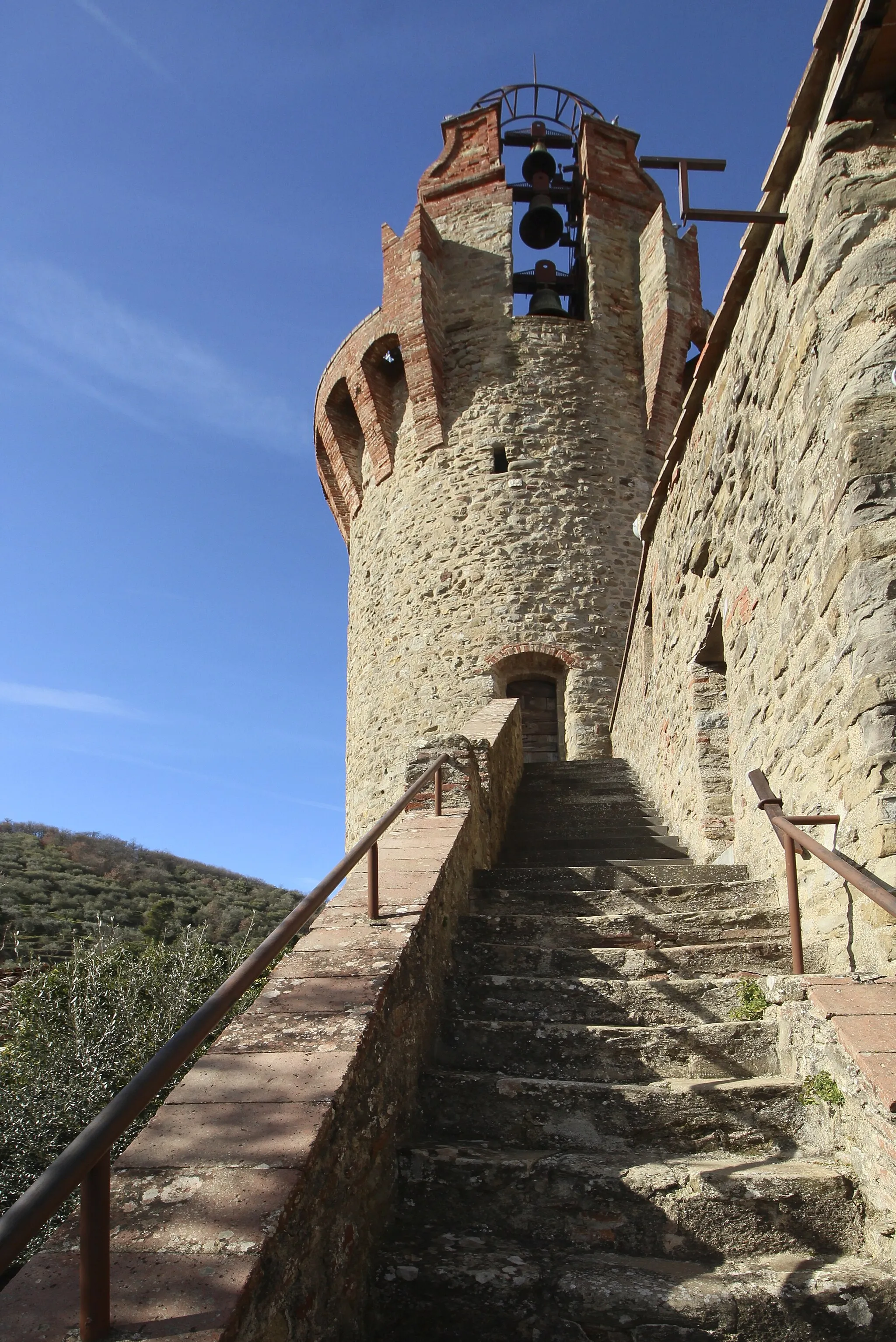 Photo showing: Torre cilindrica, Castiglion Fosco, hamlet of Piegaro, Province of Perugia, Umbria, Italy