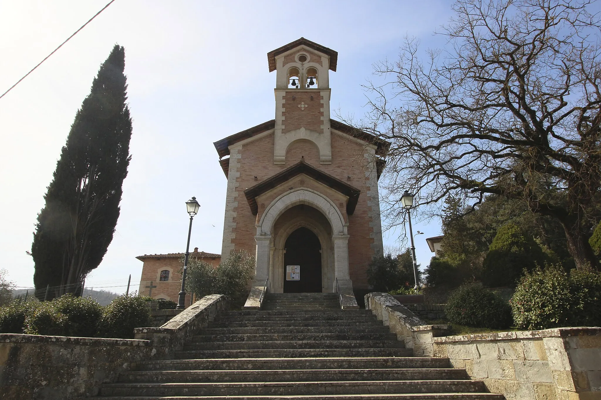 Photo showing: Church San Michele Arcangelo, Mercatello, hamlet of Marsciano, Province of Perugia, Umbria, Italy