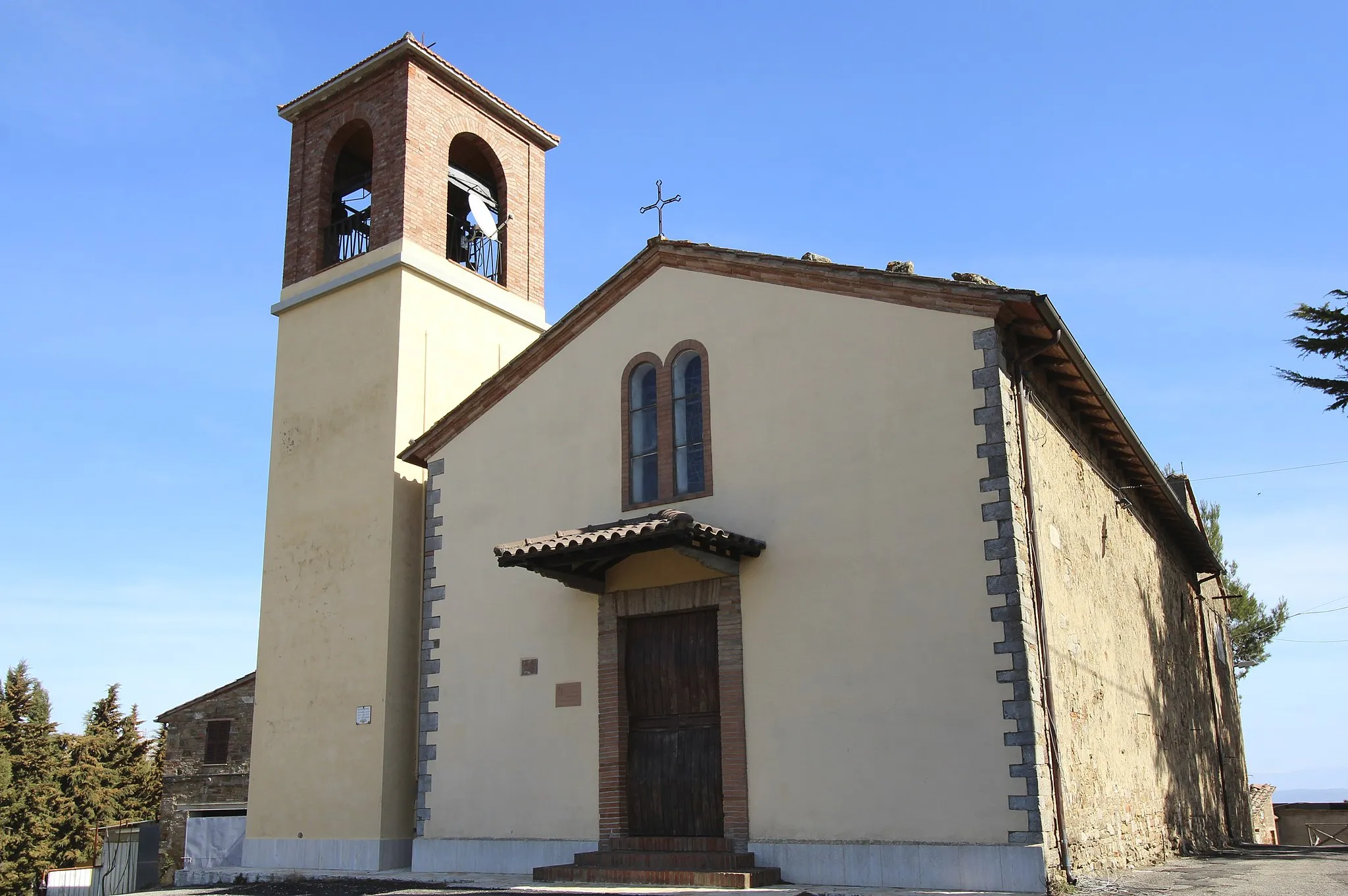 Photo showing: Church Santa Maria Assunta, Migliano, hamlet of Marsciano, Province of Perugia, Umbria, Italy