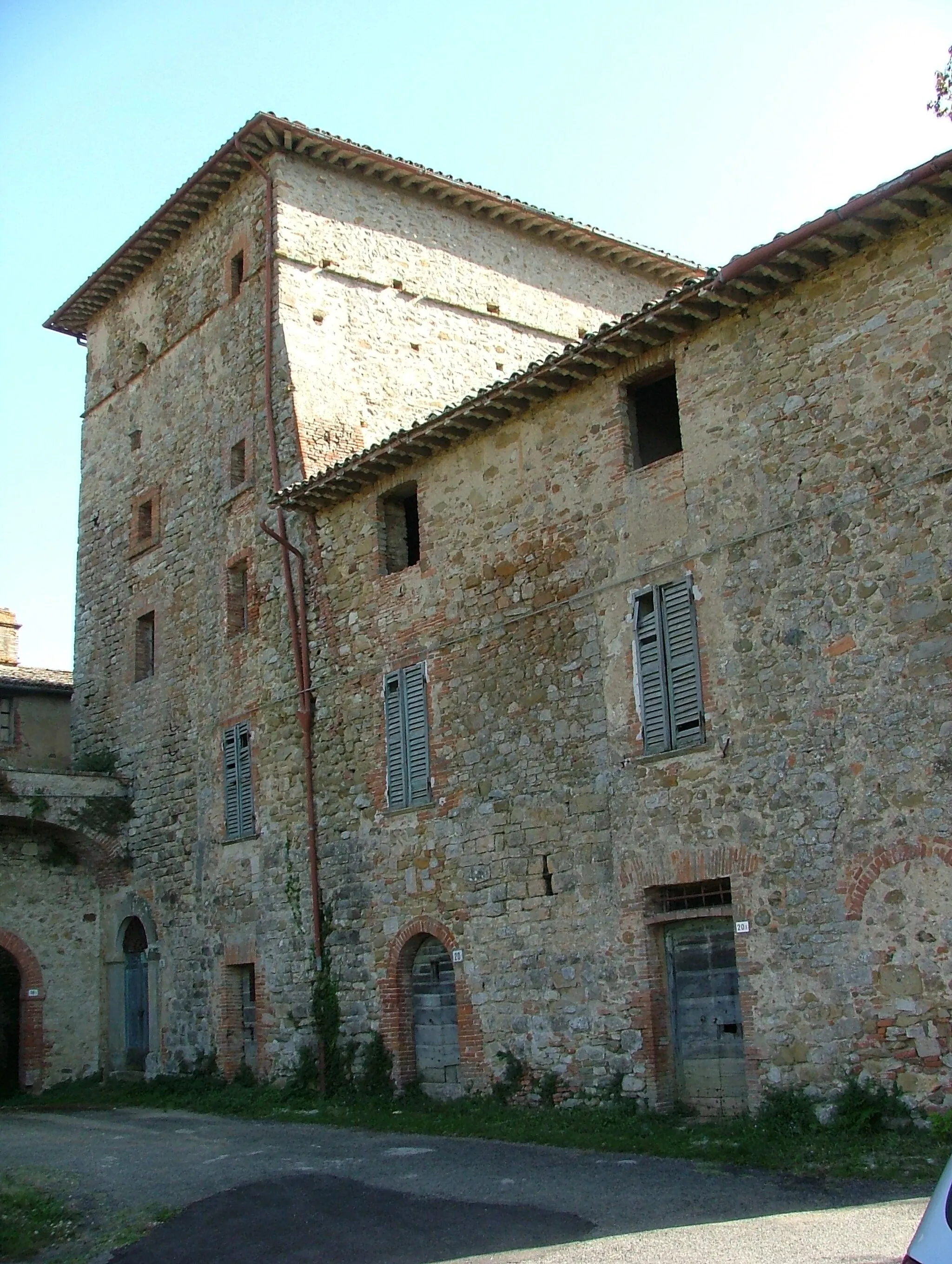 Photo showing: Castello del Pornello - San Venanzo (TR) antico feudo dei Conti di Marsciano