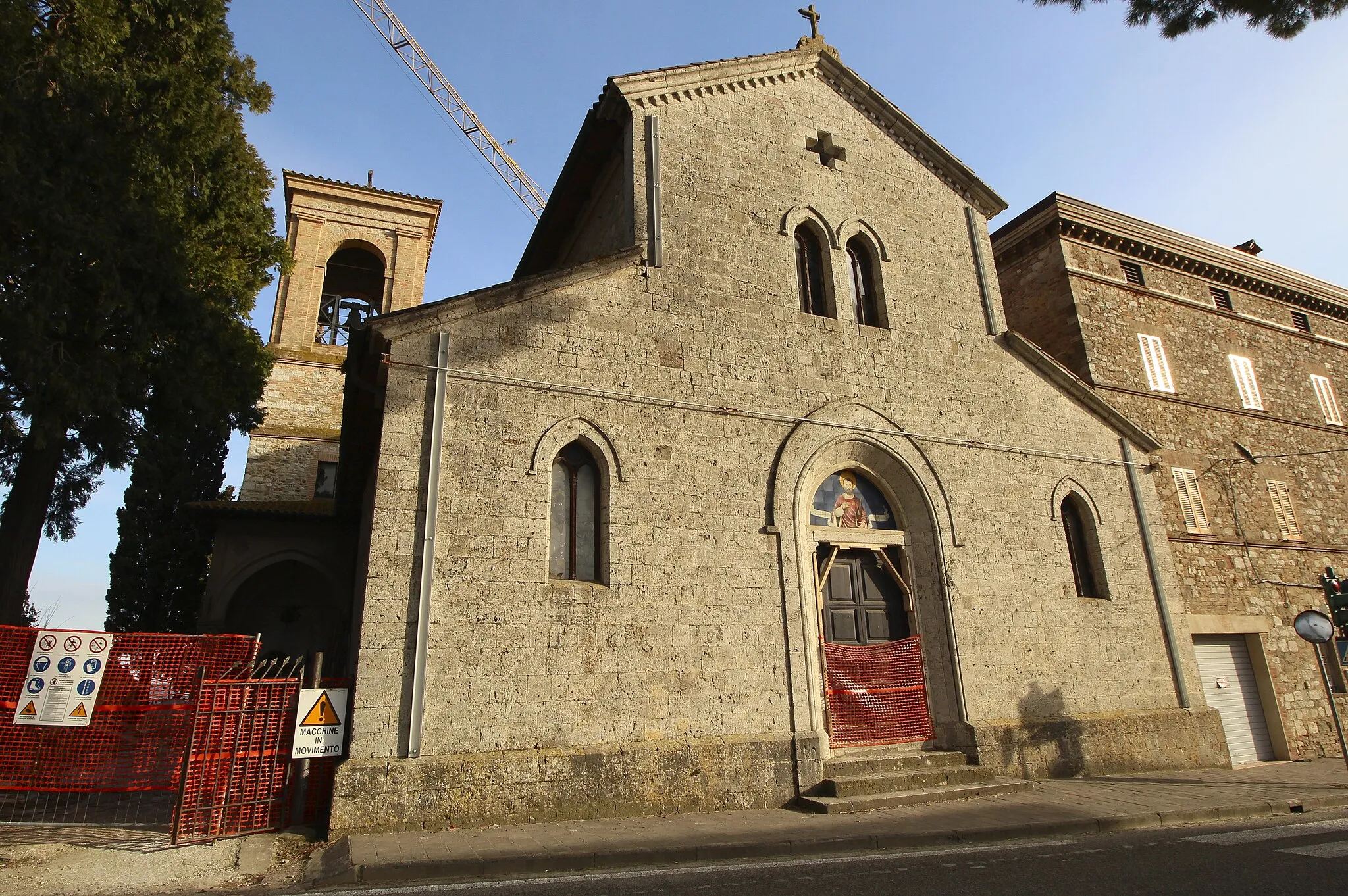 Photo showing: Church San Valentino, San Valentino della Collina, hamlet of Marsciano, Province of Perugia, Umbria, Italy