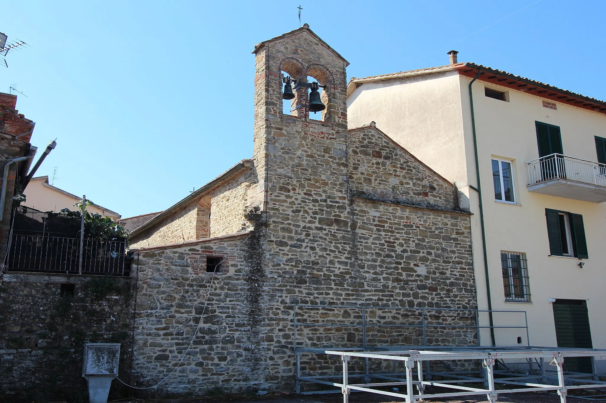 Photo showing: Church San Martino, Borghetto, hamlet of Tuoro sul Trasimeno, Umbria, Italy