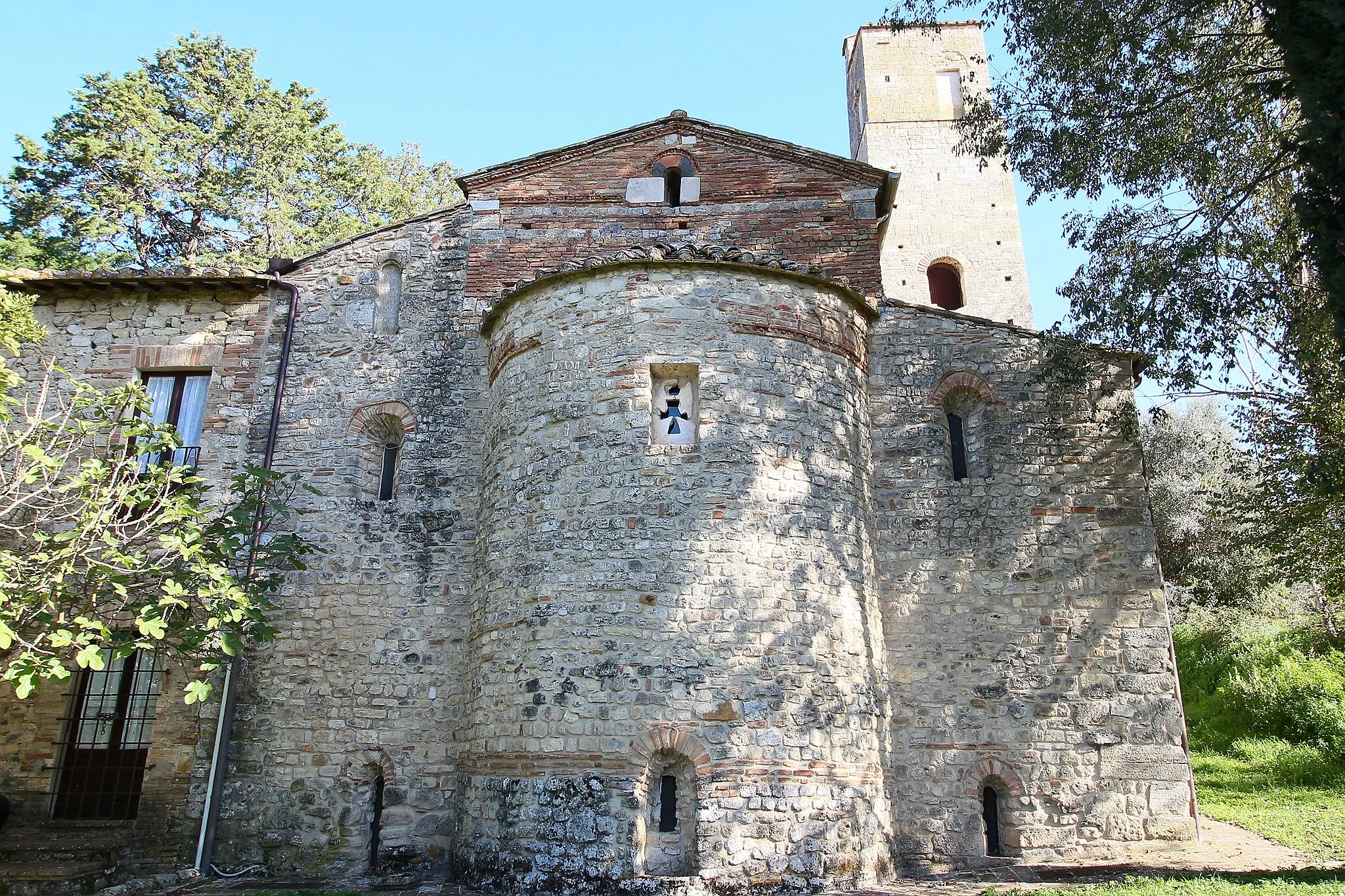 Photo showing: church Santa Pudenziana a Visciano, Narni, Province of Terni, Umbria, Italy