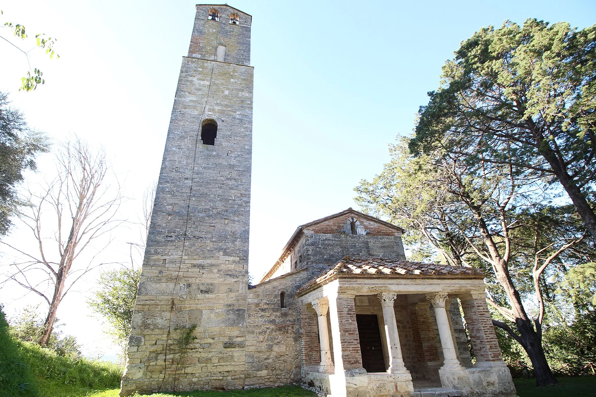 Photo showing: church Santa Pudenziana a Visciano, Narni, Province of Terni, Umbria, Italy
