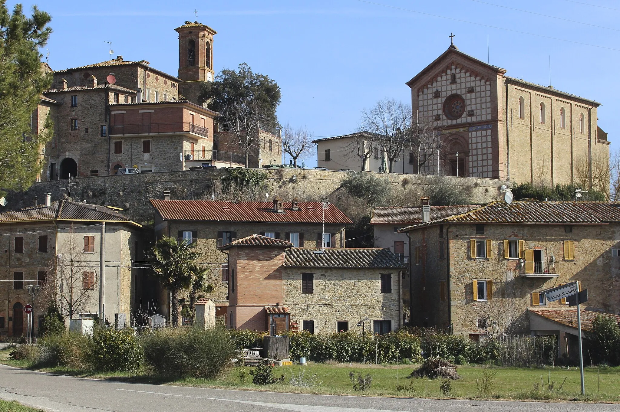 Photo showing: Castiglione della Valle, hamlet of Marsciano, Province of Perugia, Umbria, Italy