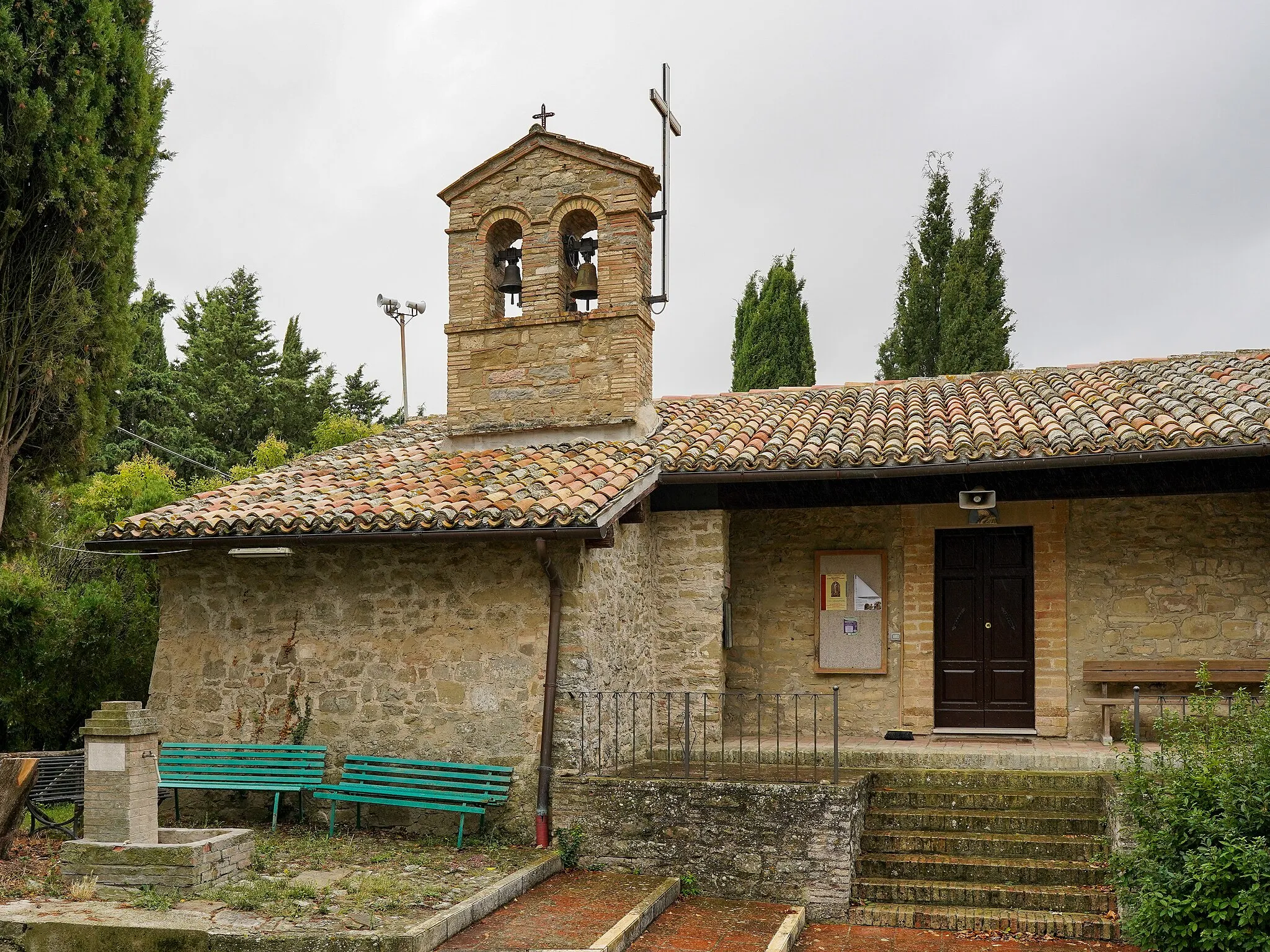 Photo showing: Chiesa San Nicolò, Pieve San Nicolò, Assisi, Umbria, Italy