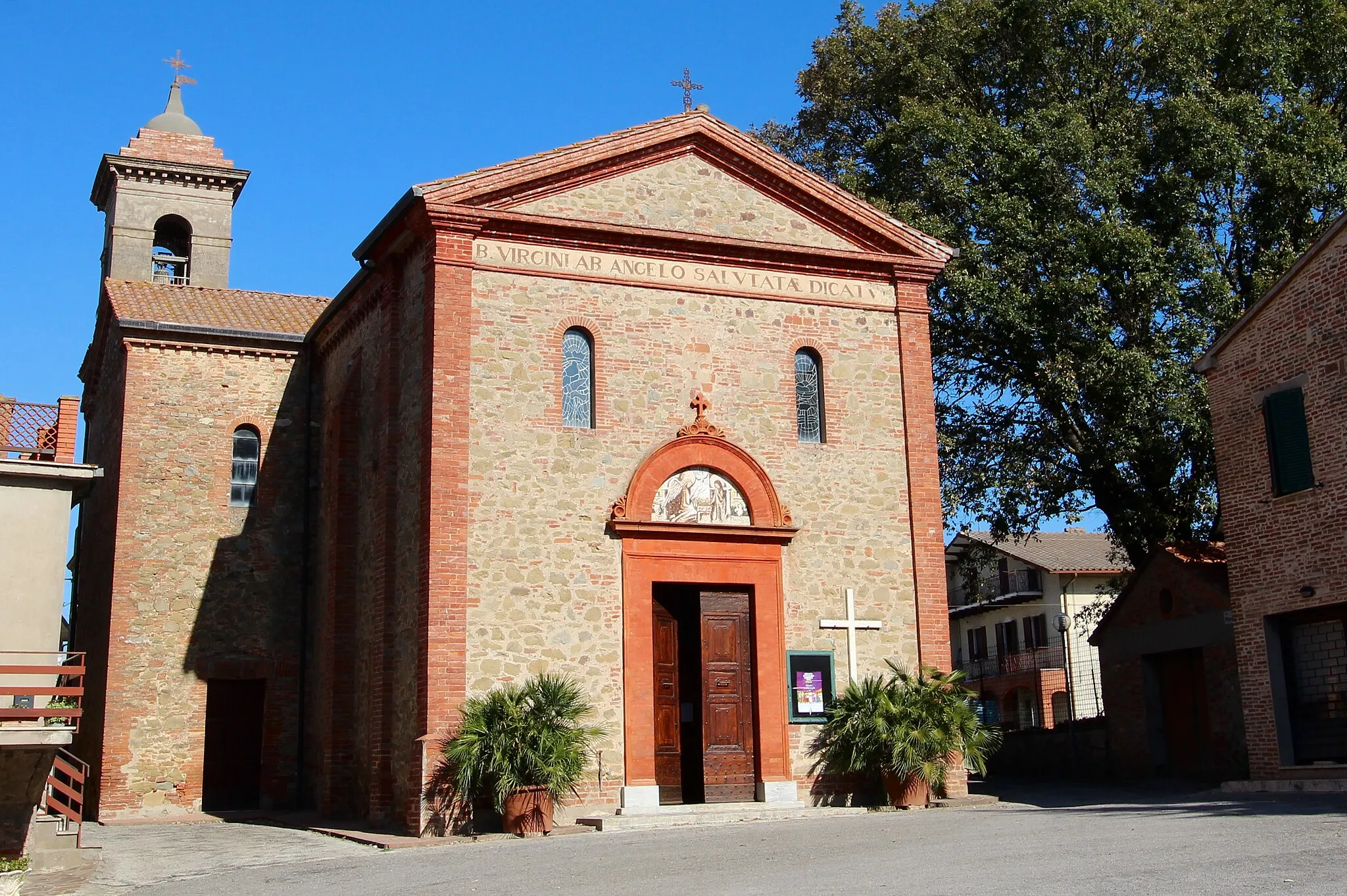 Photo showing: Church Santissima Annunziata, Macchie, hamlet of Castiglione del Lago, Umbria, Italy