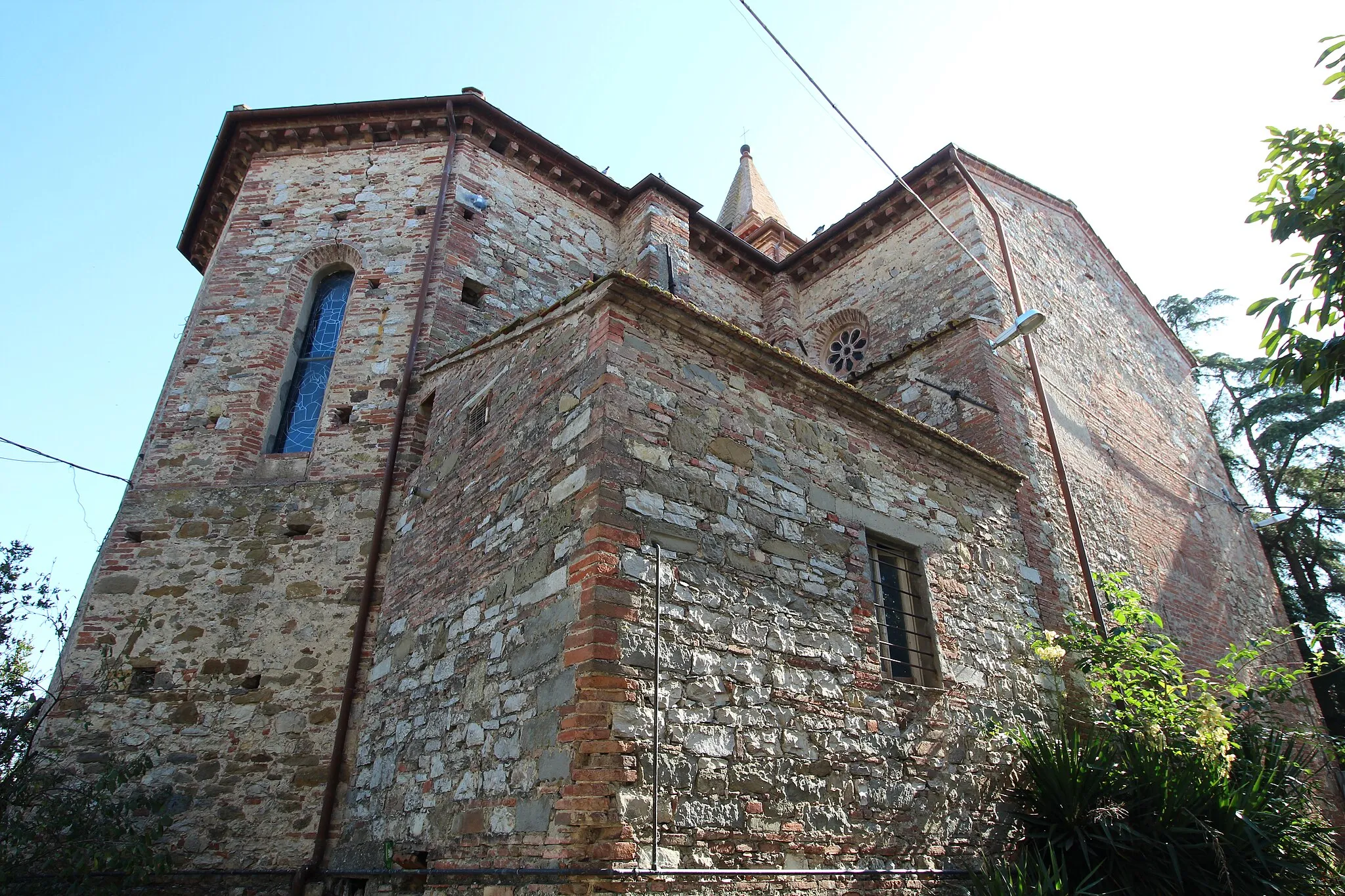 Photo showing: Church Santi Filippo e Giacomo, Panicarola, hamlet of Castiglione del Lago, Province of Perugia, Umbria, Italy