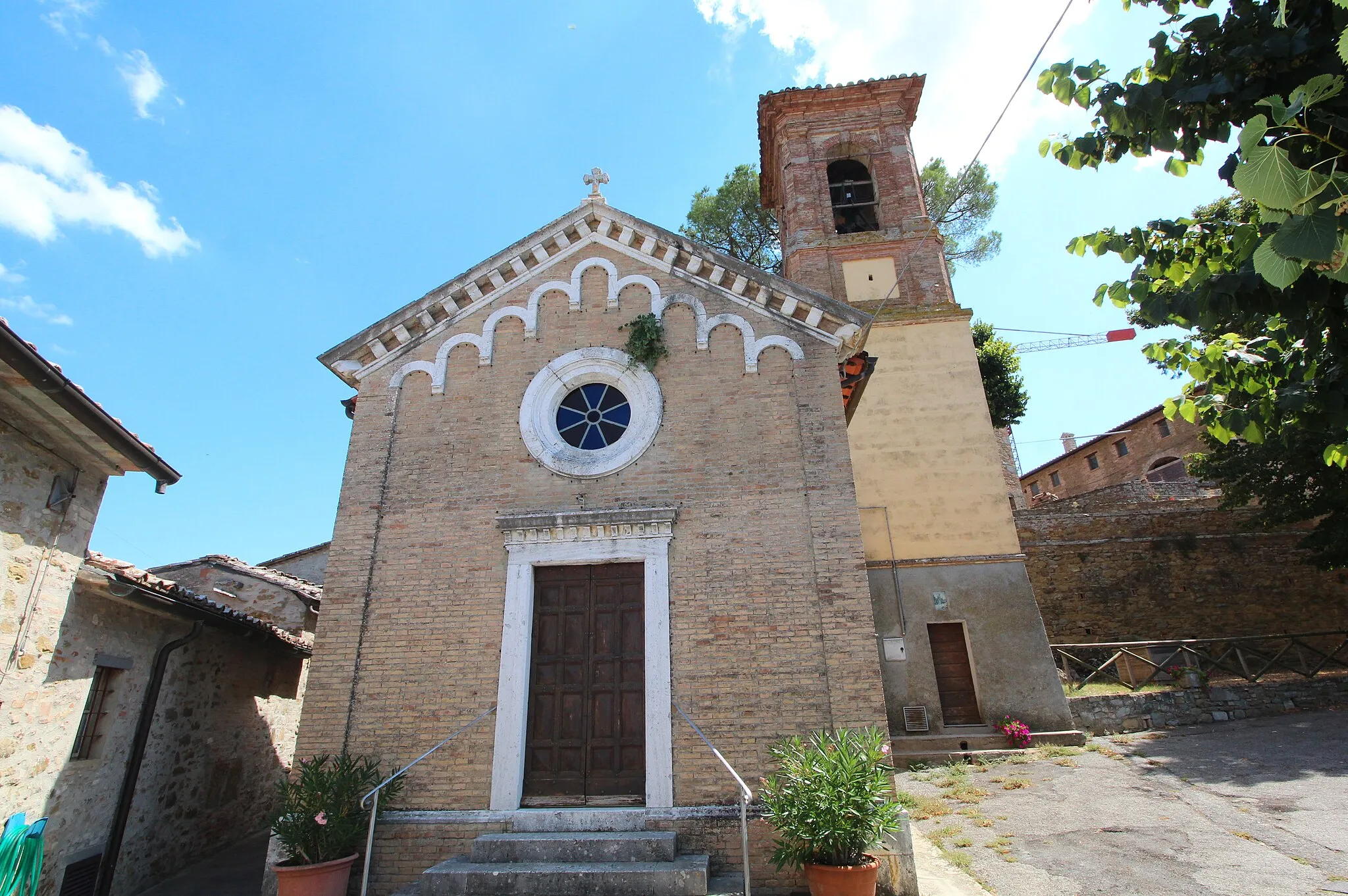 Photo showing: Church San Cristoforo, Monte Sperello (Montesperello), hamlet of Magione, Umbria, Italy