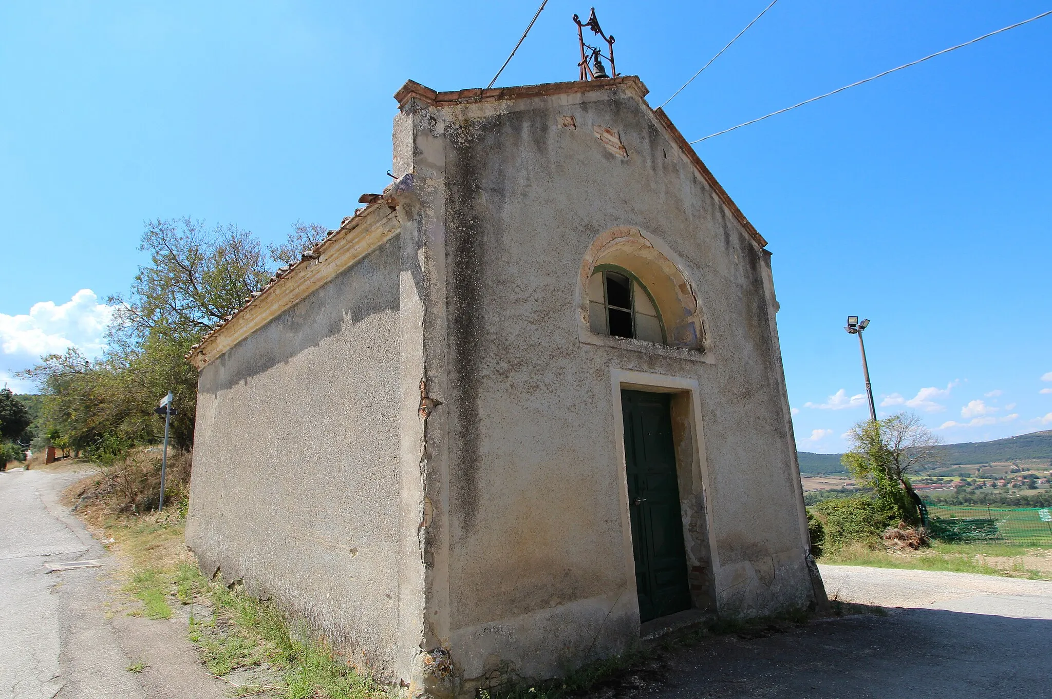 Photo showing: Chapel Cappella Balucani, Monte Sperello, hamlet of Magione, Umbria, Italy