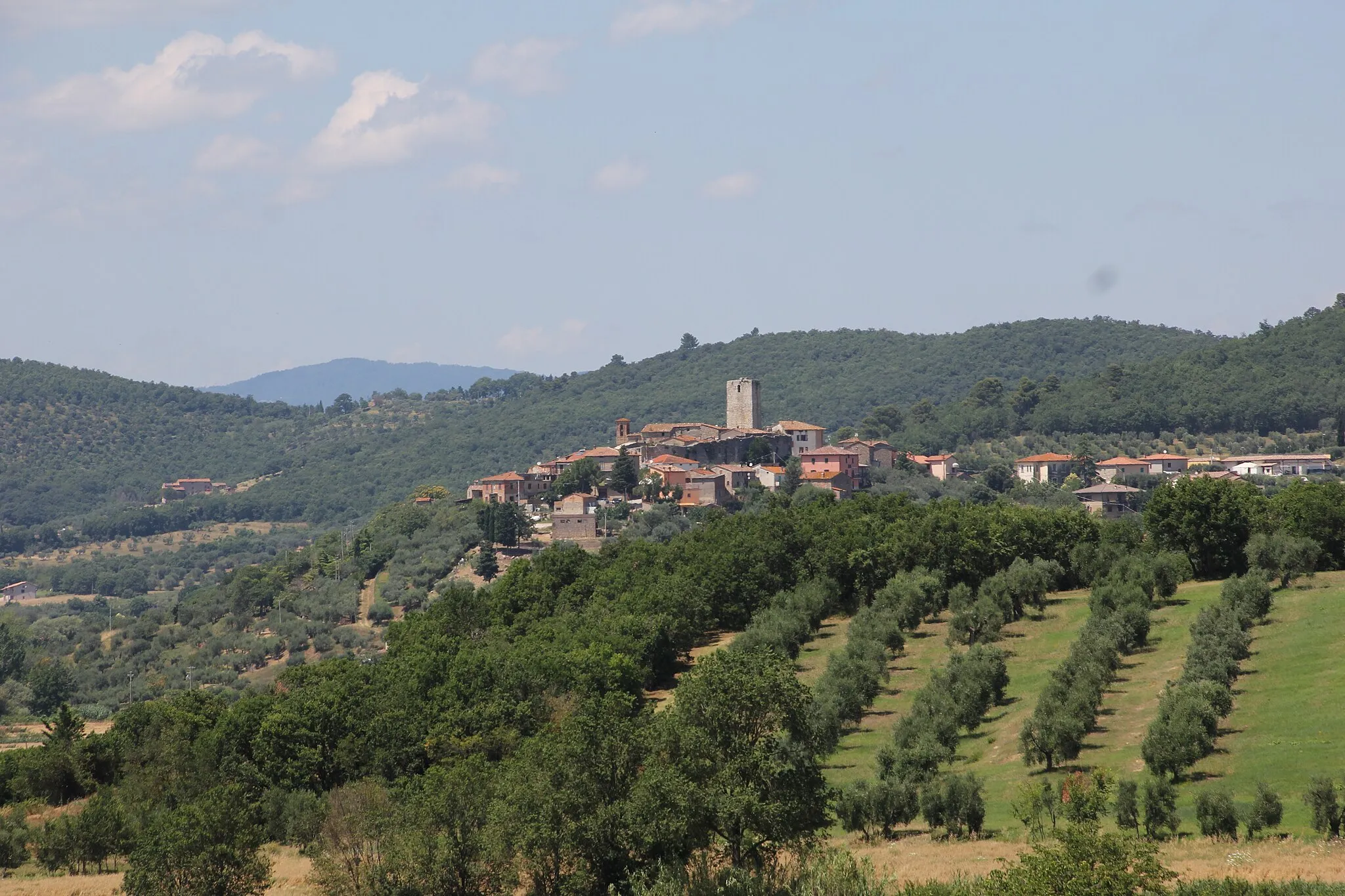 Photo showing: Magione, frazione San Savino, panorama