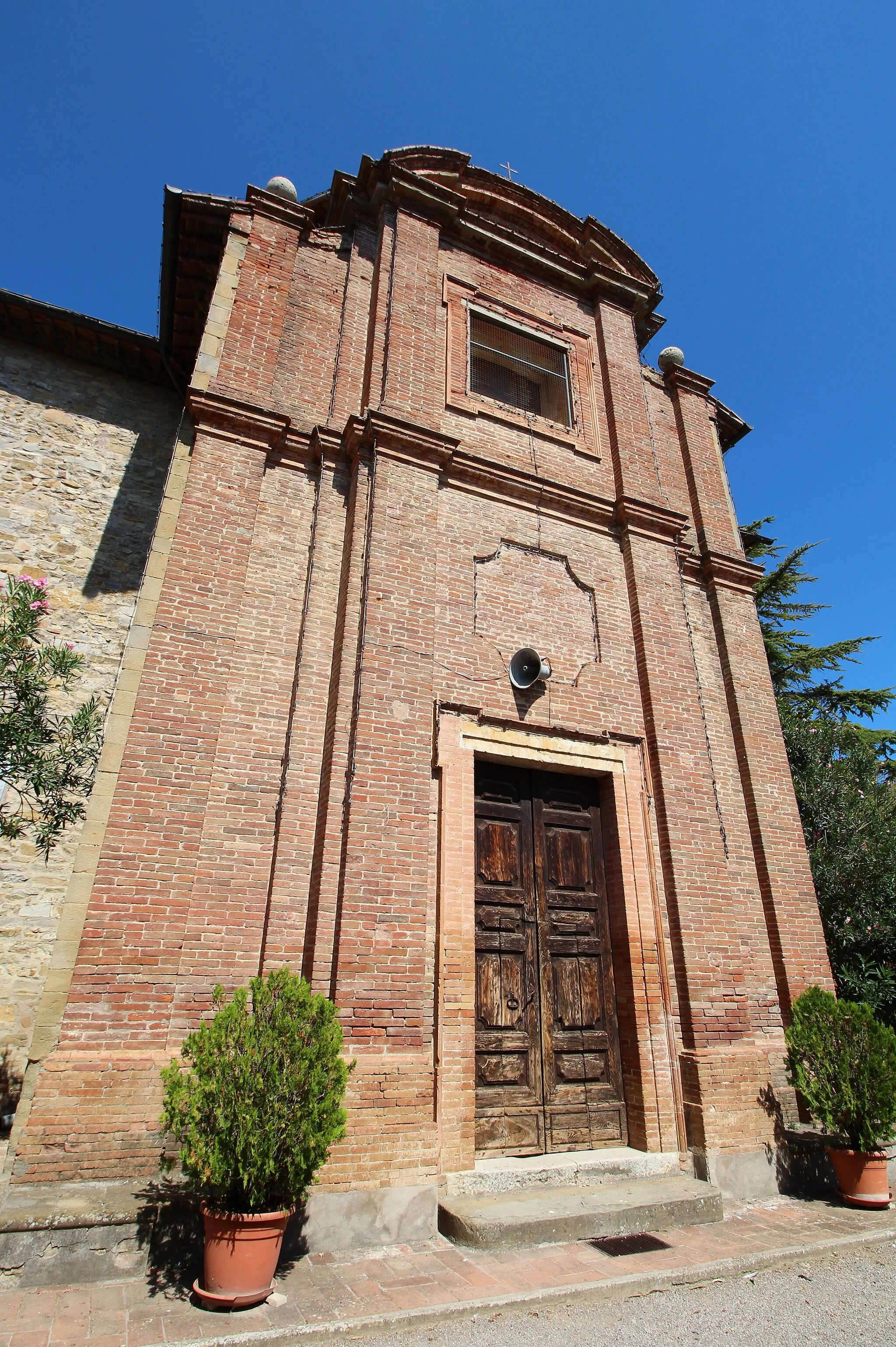 Photo showing: Church Madonna del Soccorso, Soccorso, hamlet of Magione, Province of Perugia, Umbria, Italy