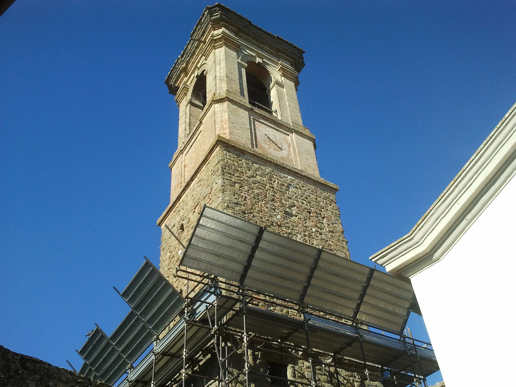 Photo showing: Collestrada (PG) - Campanile della chiesa di Santa Maria Assunta
