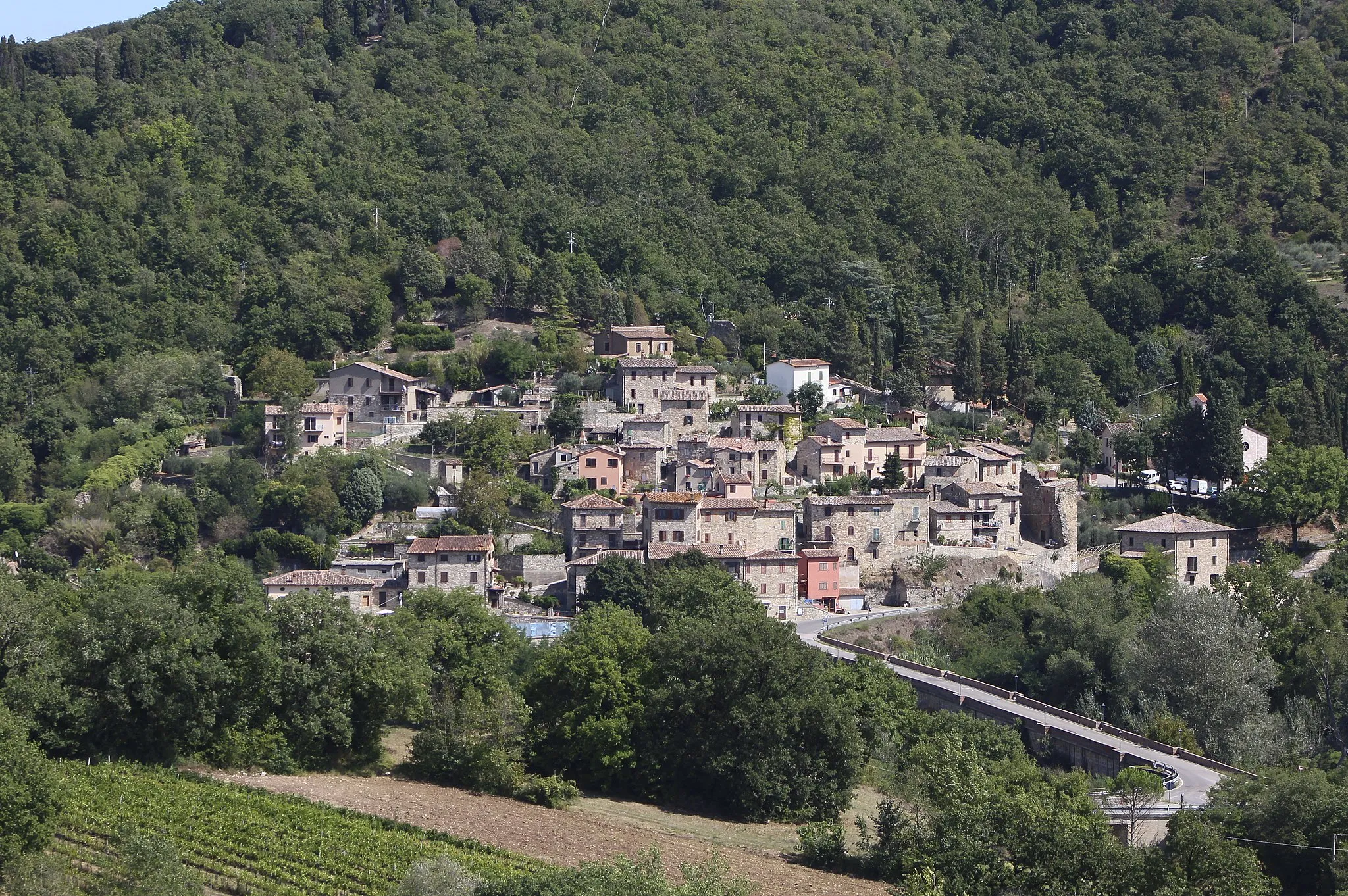 Photo showing: Pontecuti, hamlet of Todi, Province of Perugia, Umbria, Italy