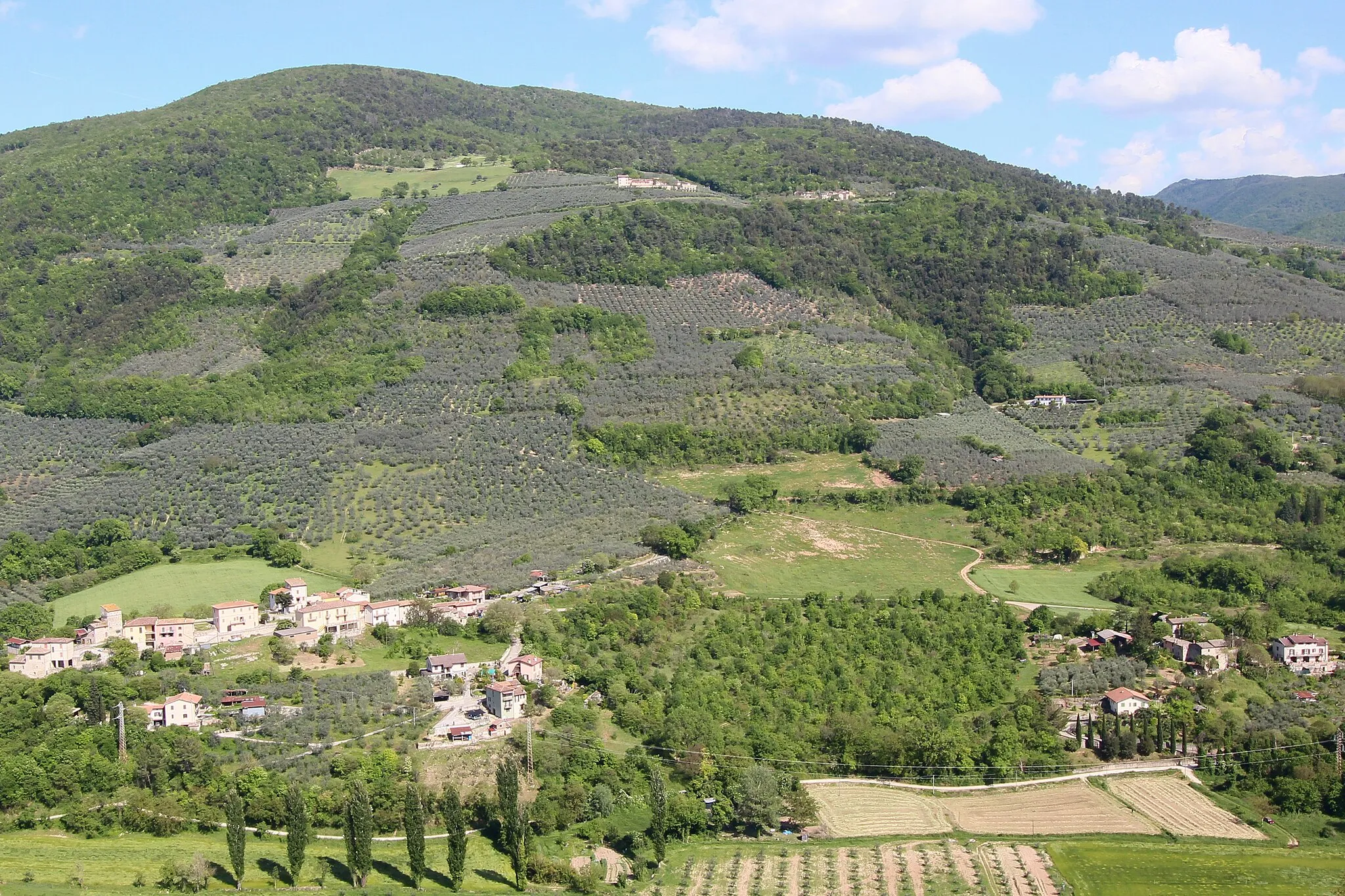 Photo showing: Palombare, hamlet of Arrone, Province of Terni, Umbria, Italy