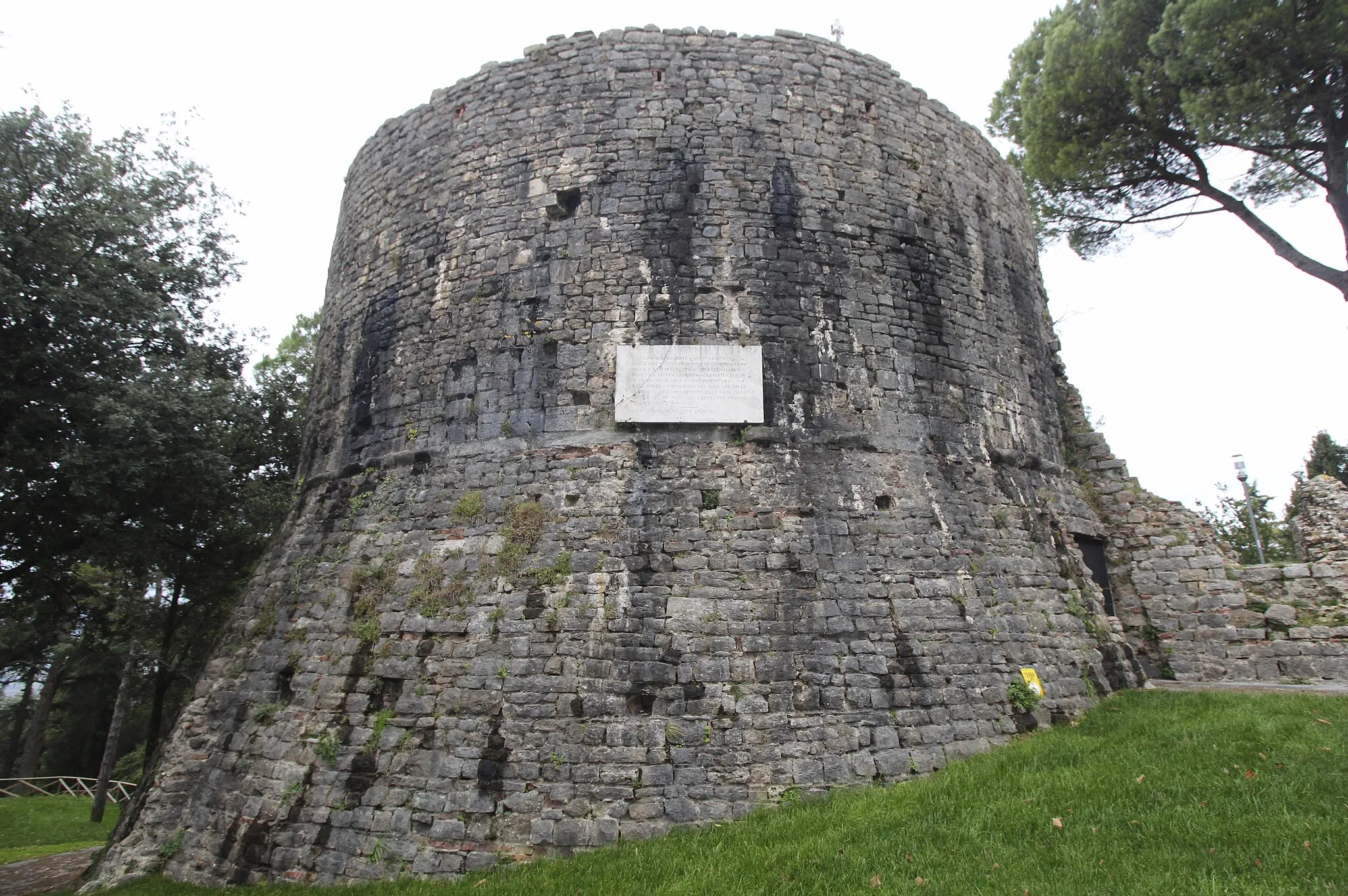 Photo showing: Fortification ruin Rocca di Todi, Province of Perugia, Umbria, Italy